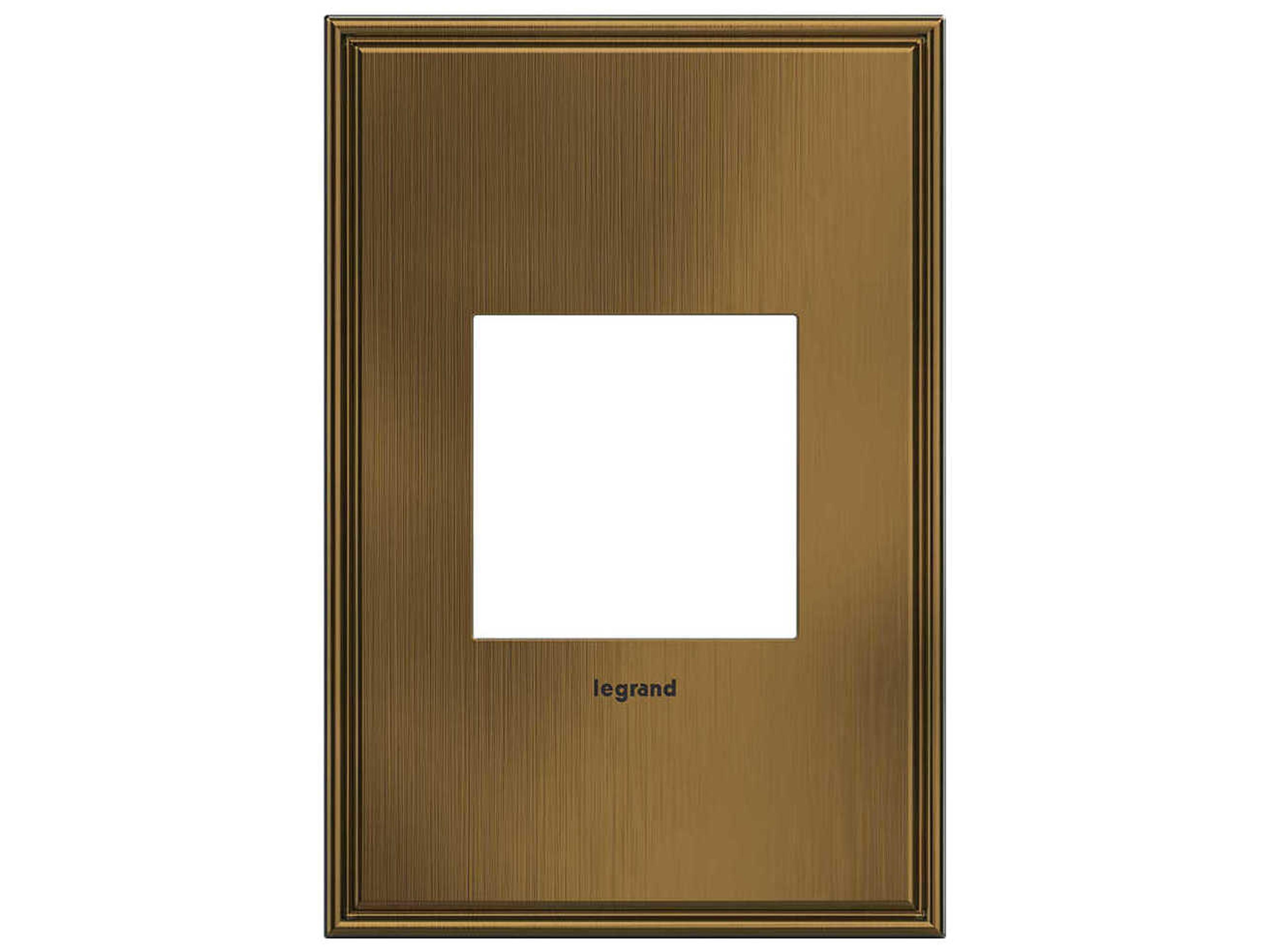Cast Metals Coffee One-Gang Wall Plate