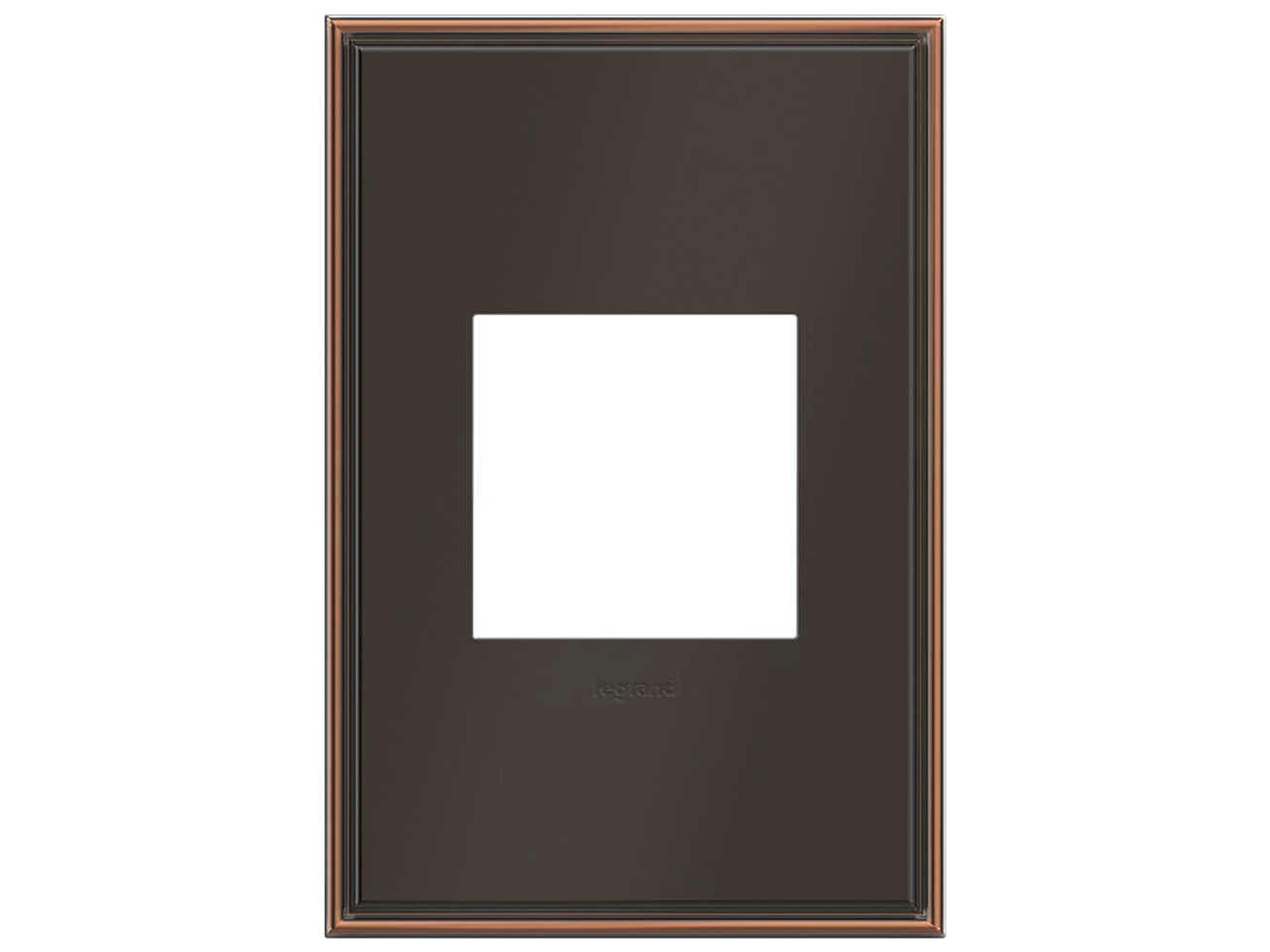 Cast Metals Oil Rubbed Bronze One-Gang Wall Plate