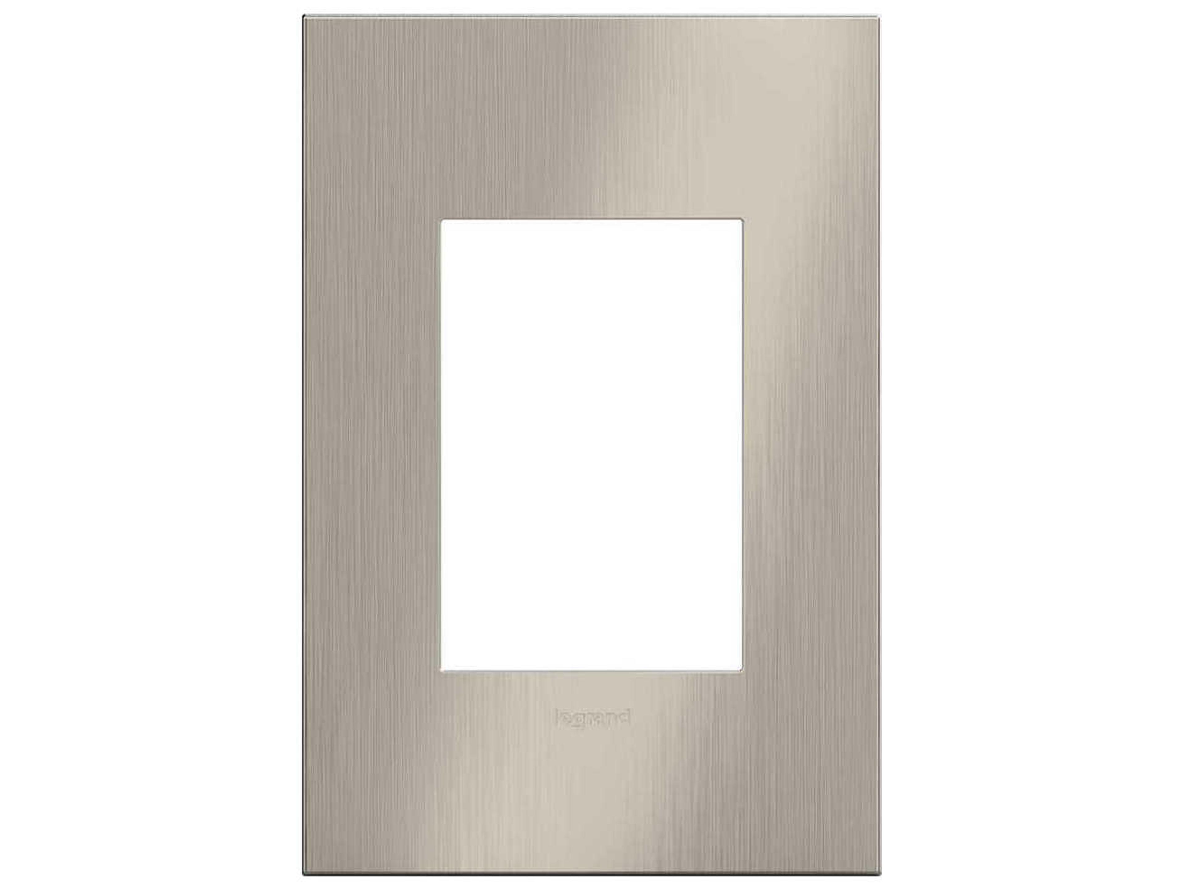 Cast Metals Satin Nickel One-Gang and Wall Plate