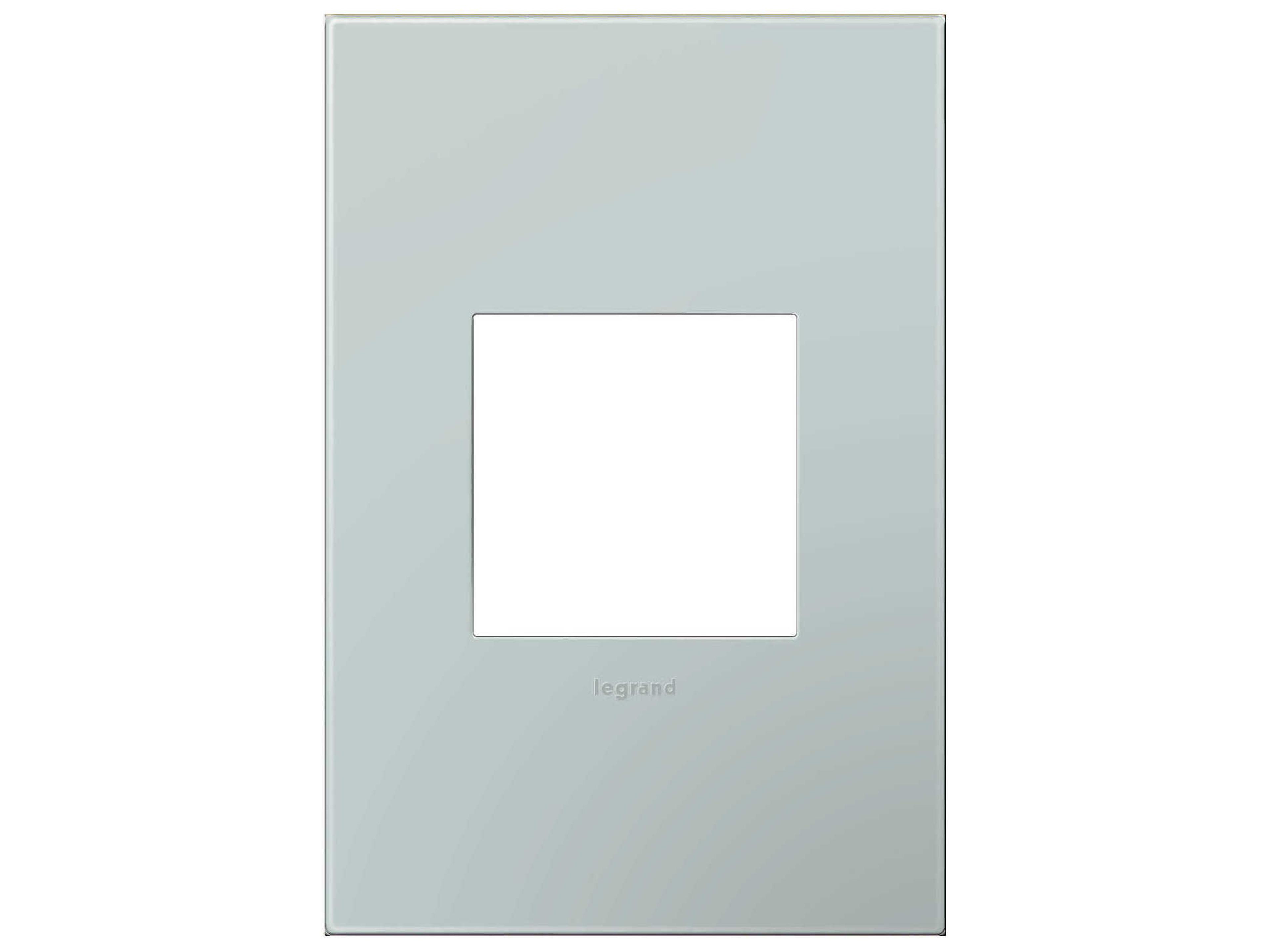 Plastics Pale Blue One-Gang Wall Plate