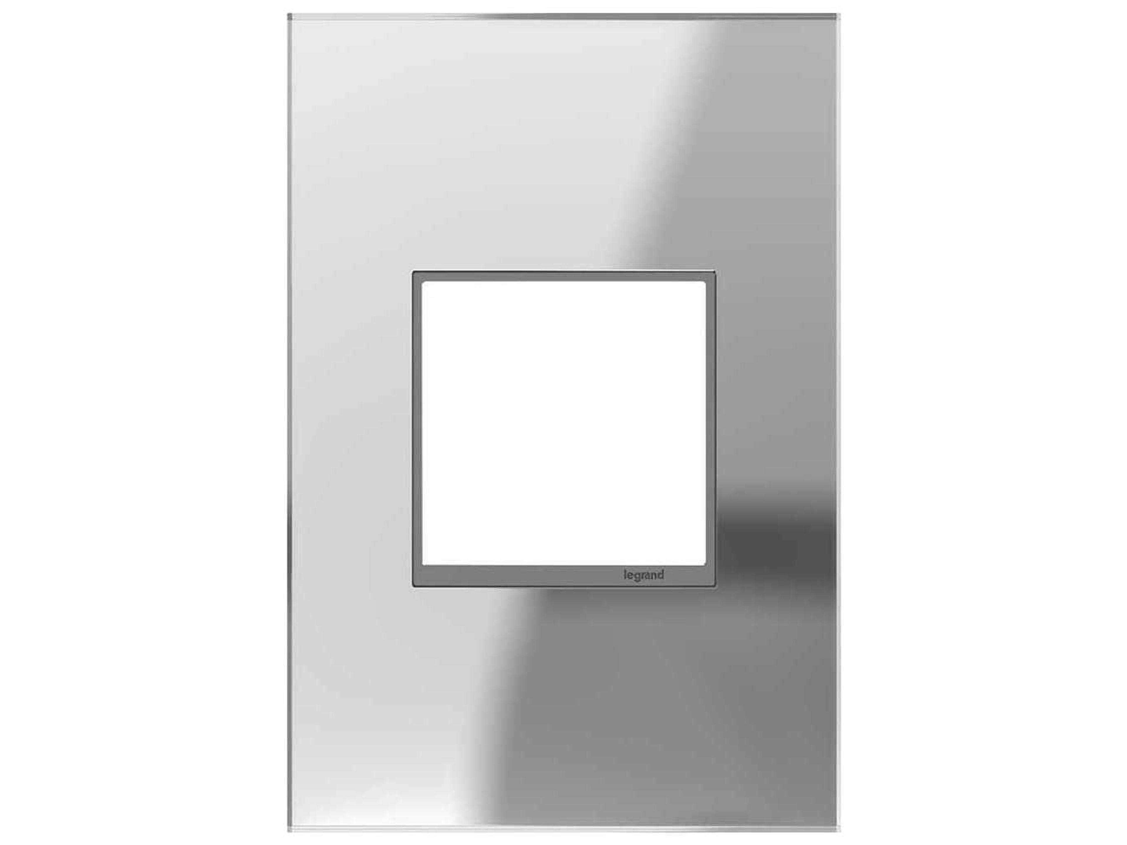 Real Materials Mirror One-Gang Wall Plate