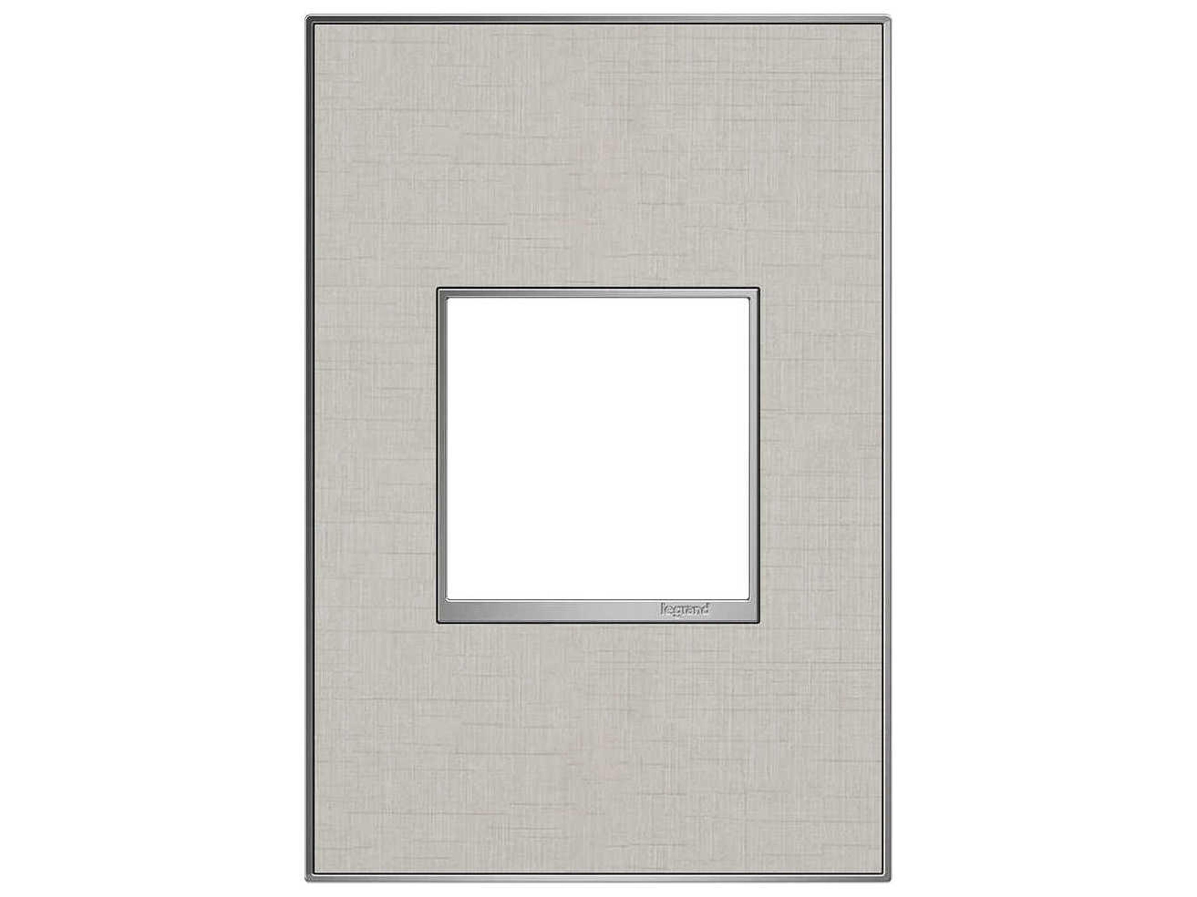 Real Materials True Linen One-Gang Wall Plate
