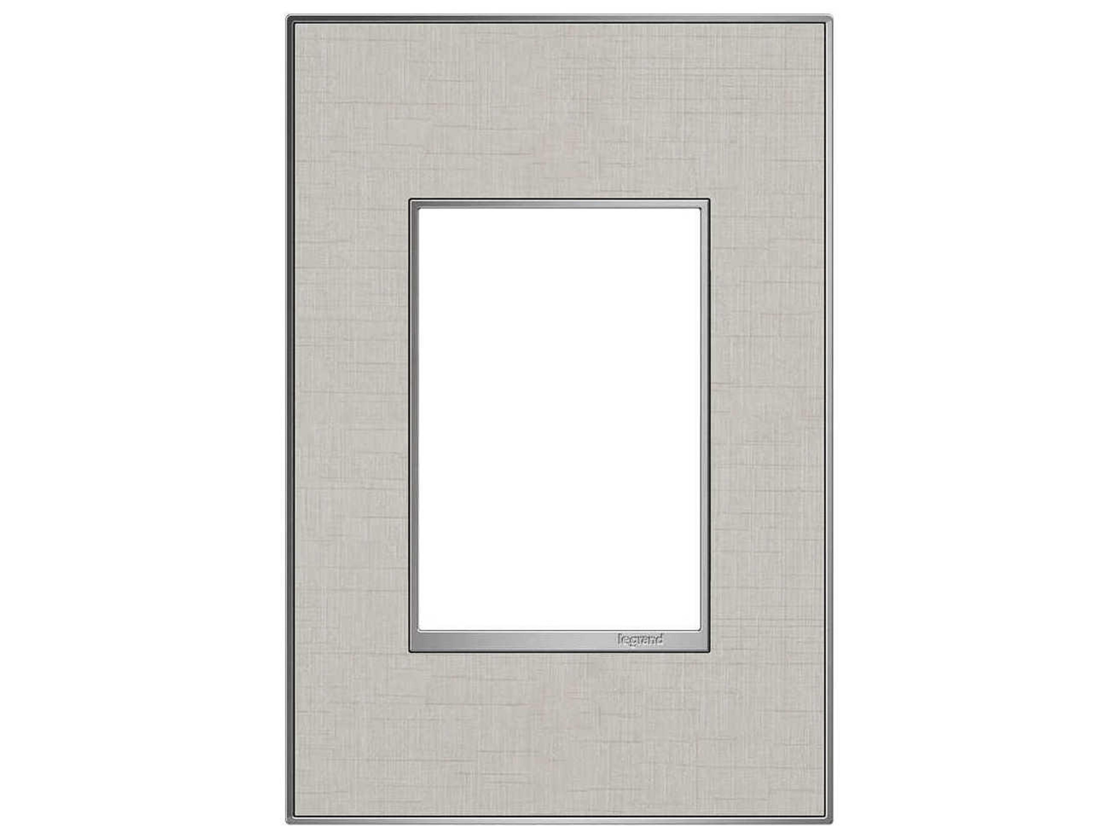 Real Materials True Linen One-Gang and Wall Plate