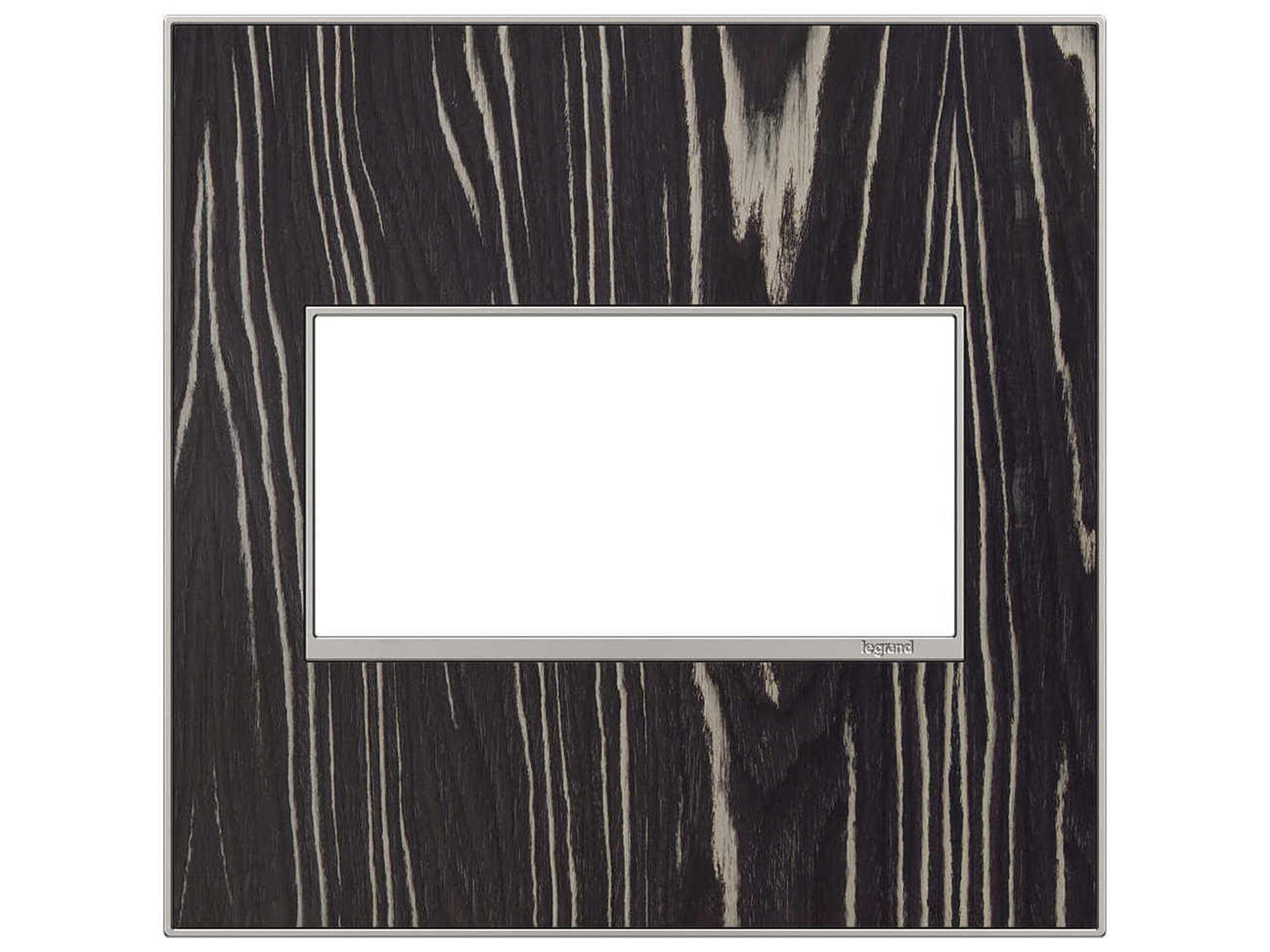 Real Materials Macassar Two-Gang Wall Plate