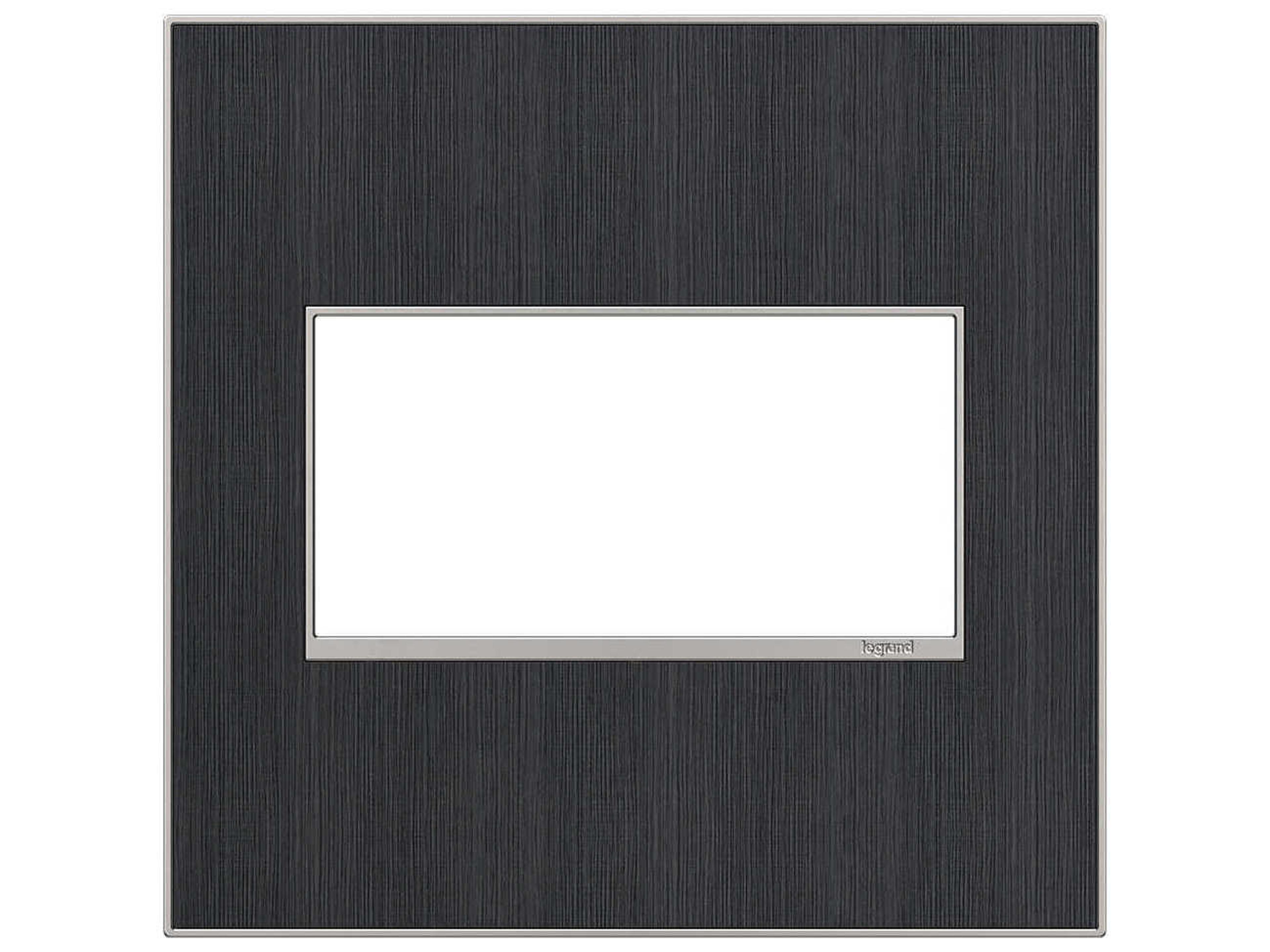 Real Materials Rustic Grey Two-Gang Wall Plate