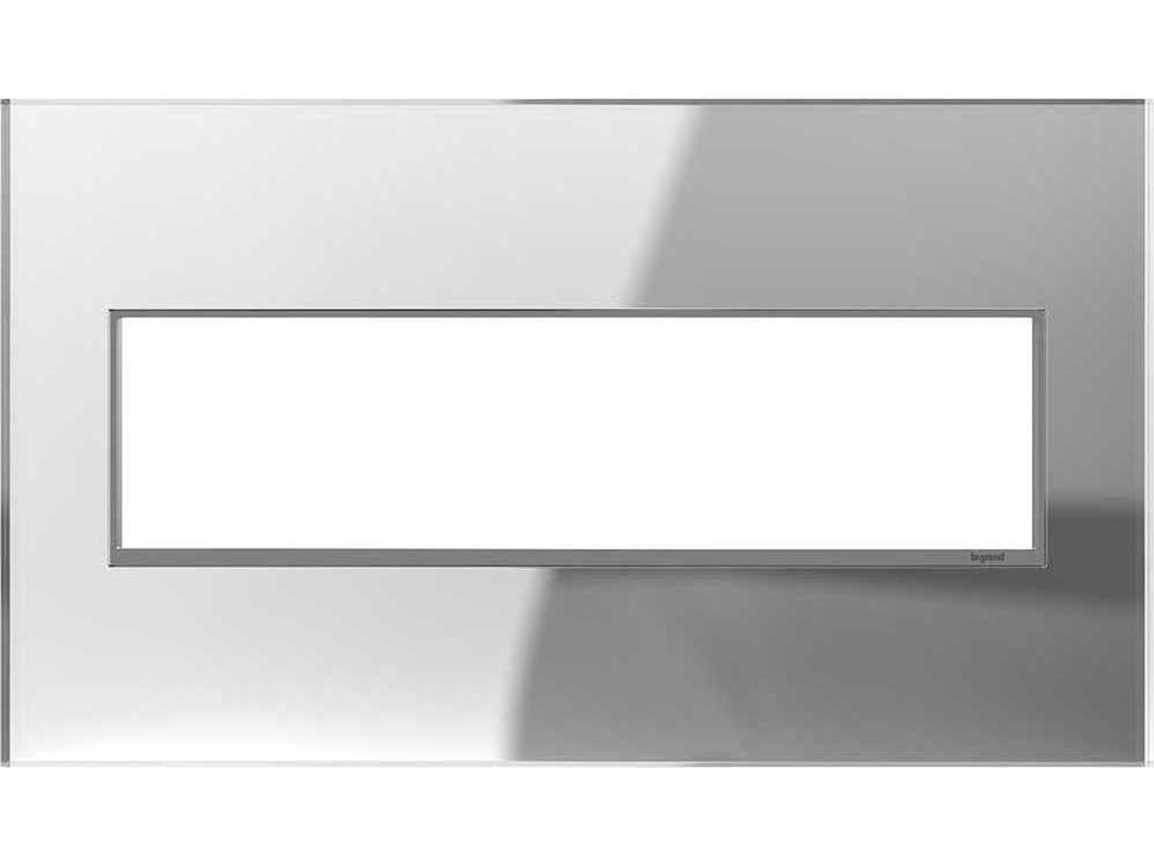 Real Materials Mirror Four-Gang Wall Plate