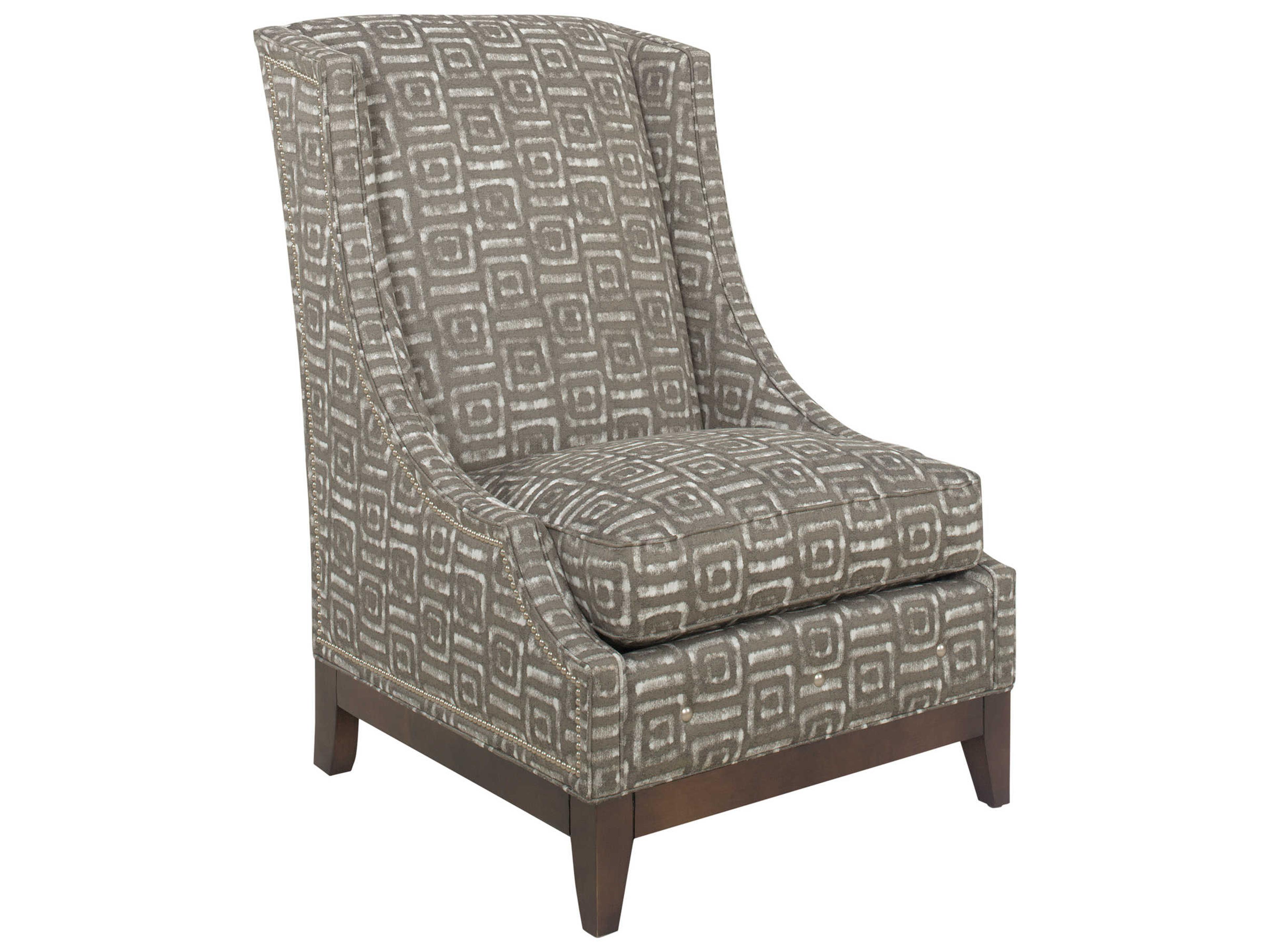 Ariana Gray Fabric Accent Chair