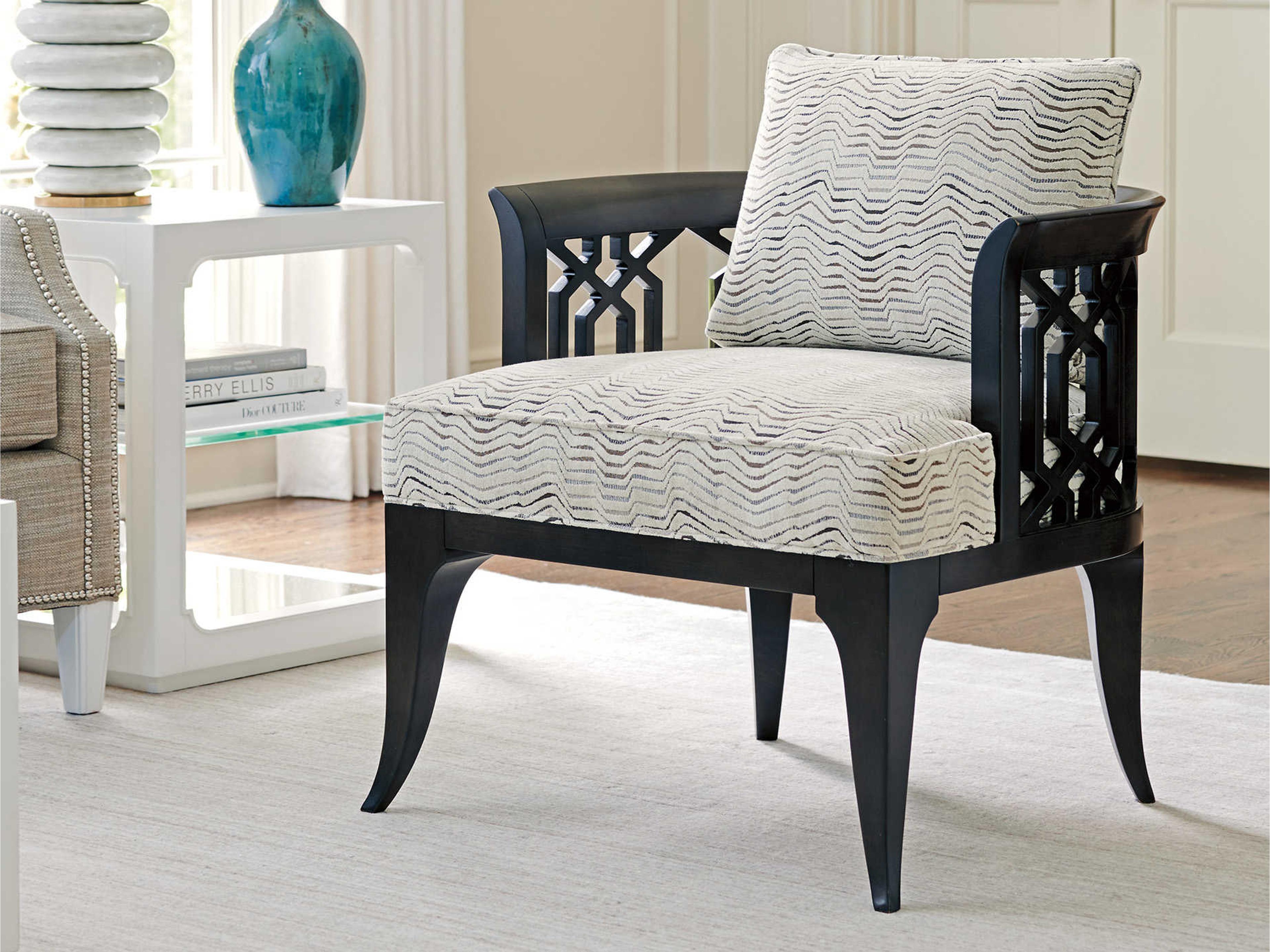Lexington Avondale Gray Fabric Accent Chair