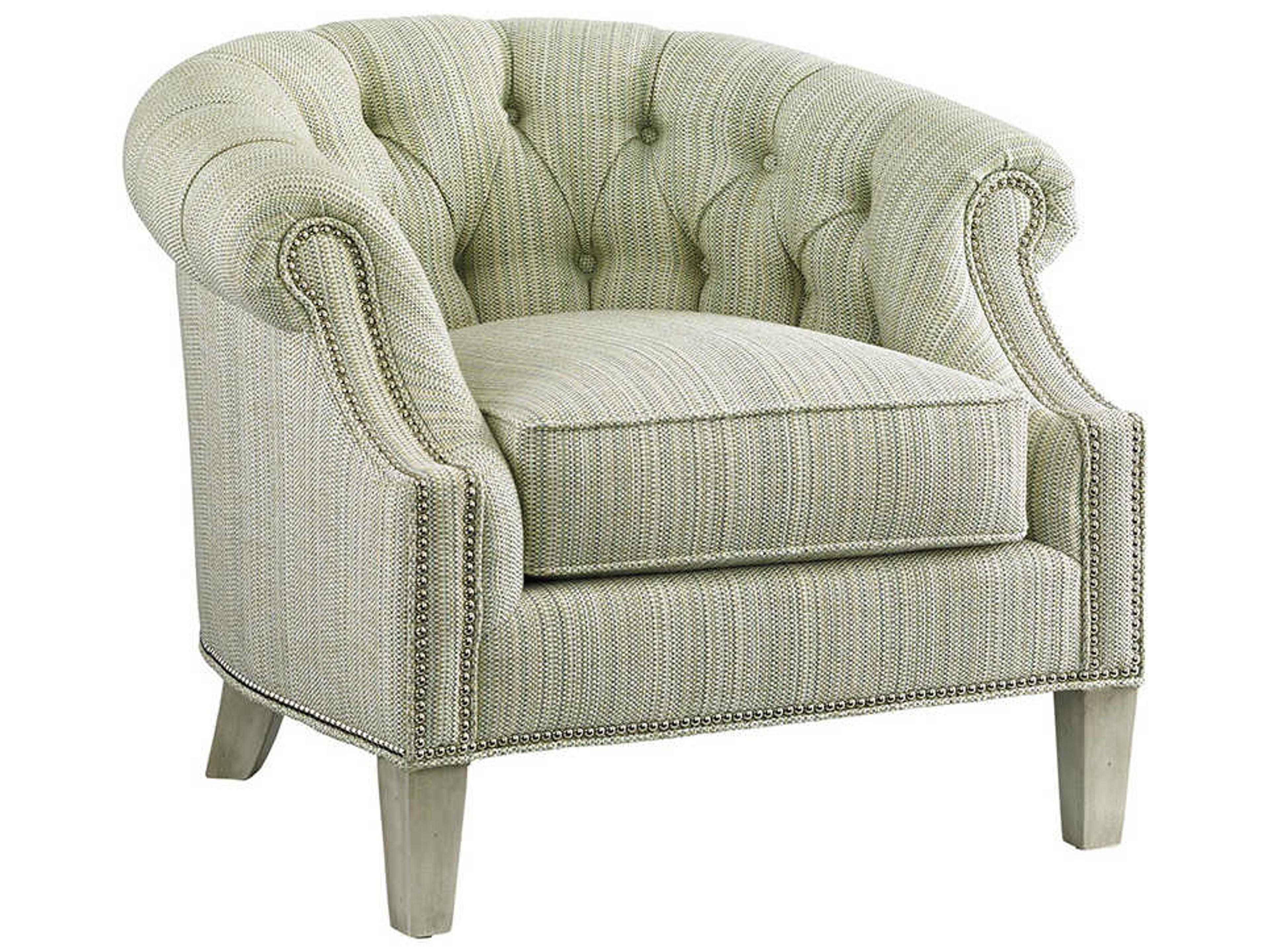 Kensington Place Beige Fabric Accent Chair