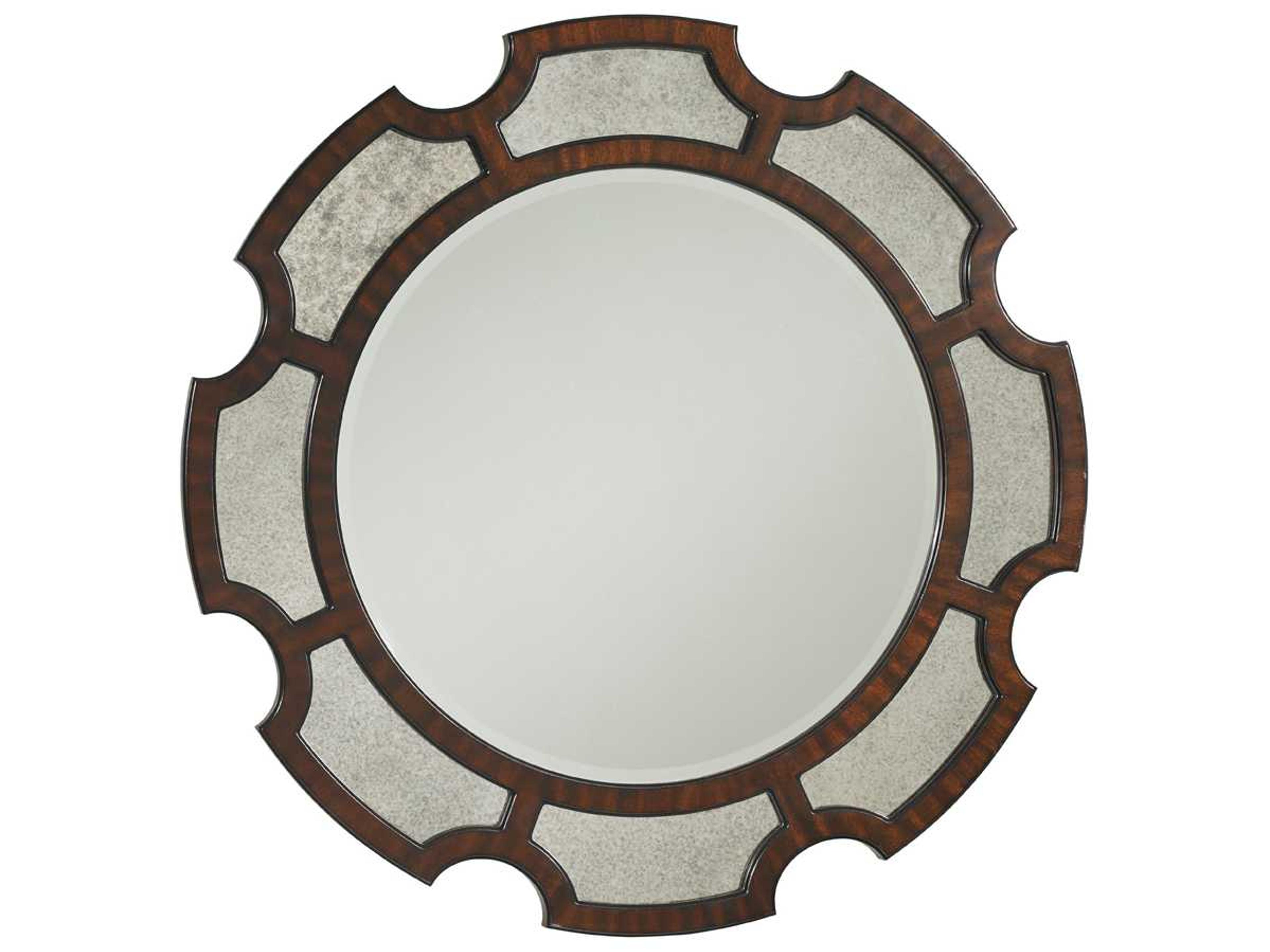 Kensington Place Oxford Brown Wall Mirror