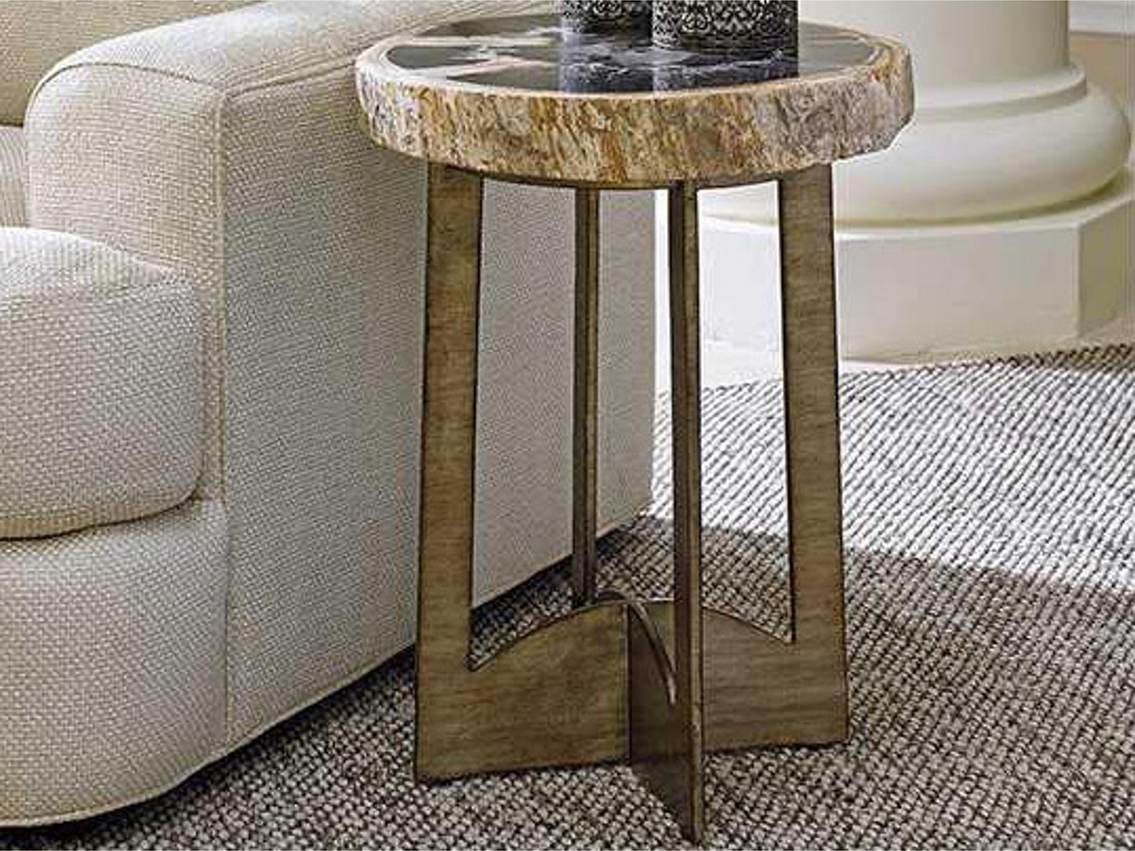 Lexington Laurel Canyon Oval Wood End Table