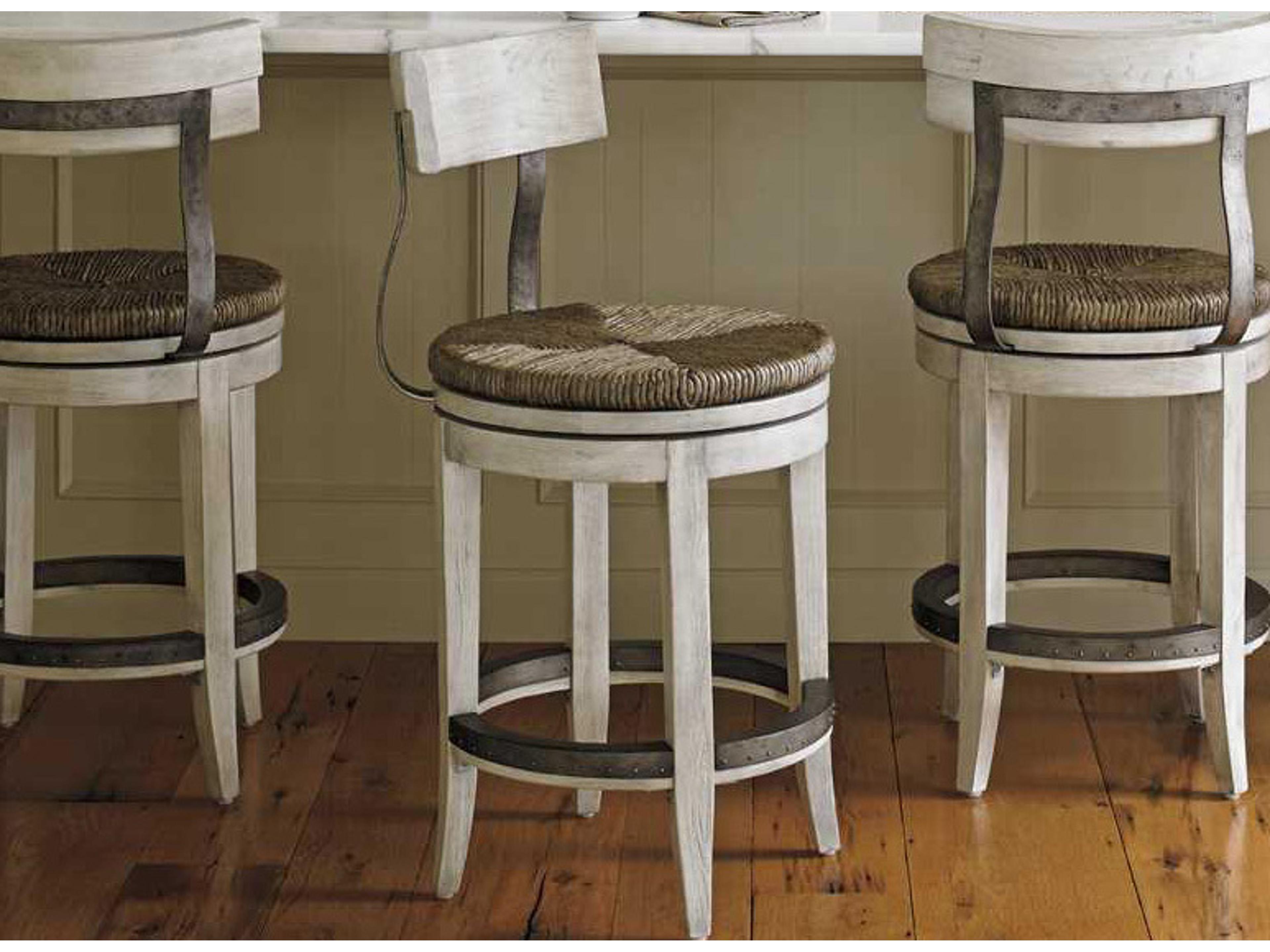 Lexington Oyster Bay Swivel Solid Wood Counter Stool