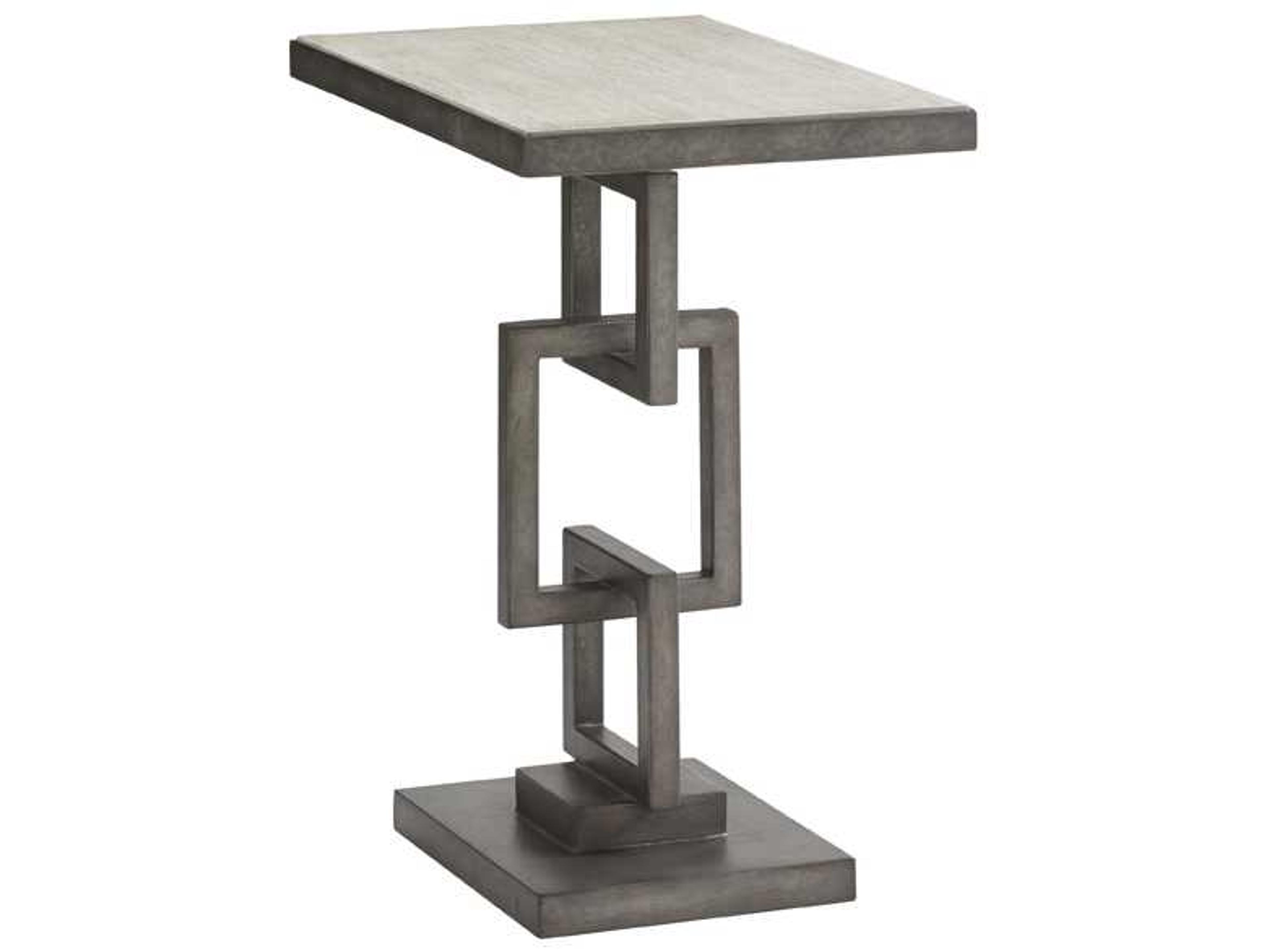 Oyster Bay Rectangular Wood End Table