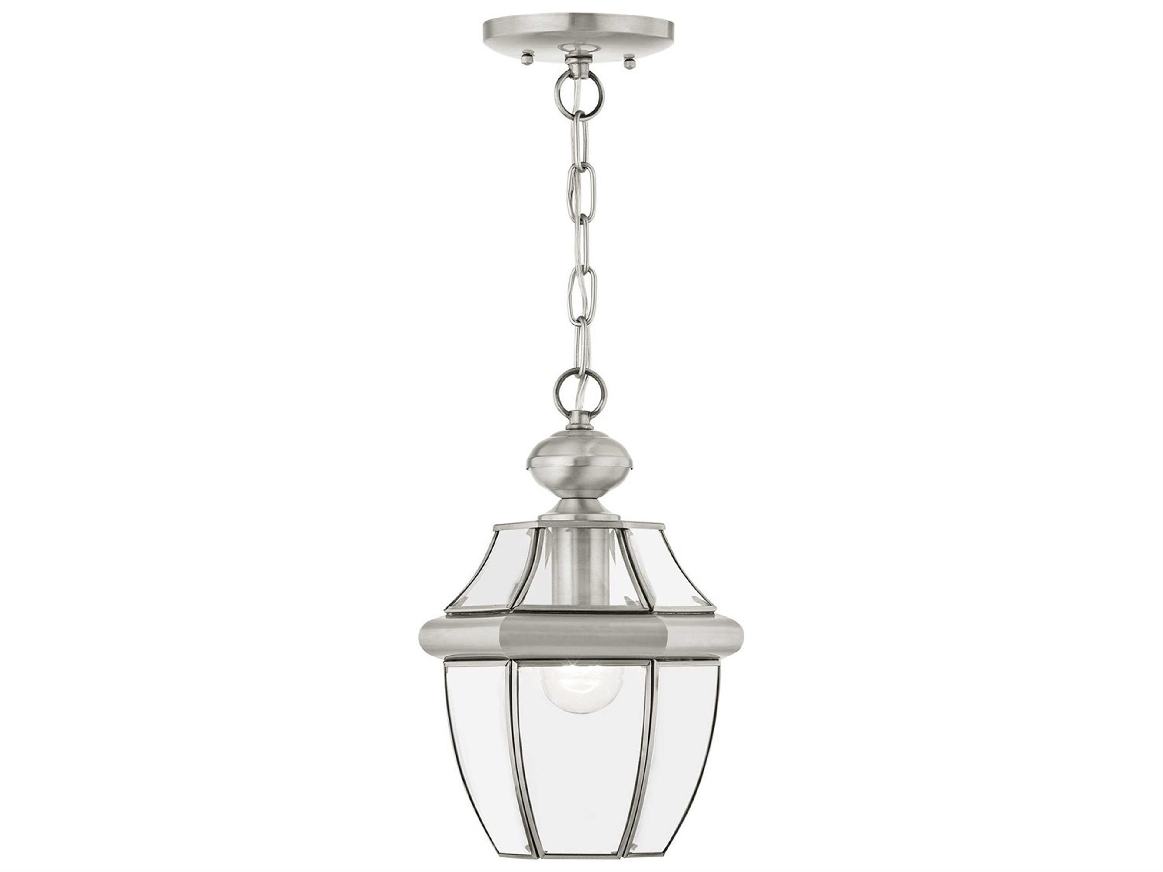 Monterey Brushed Nickel Outdoor Hanging Light