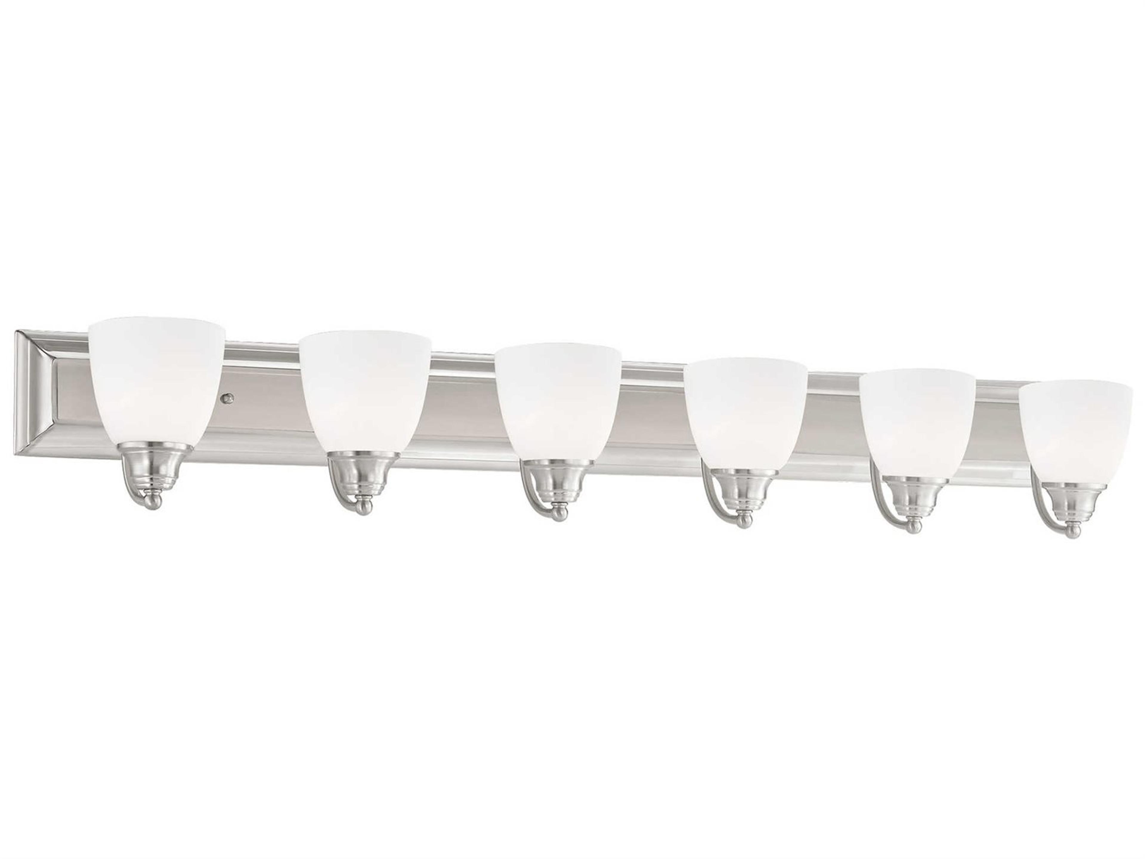 Springfield 6-Light Brushed Nickel Vanity Light