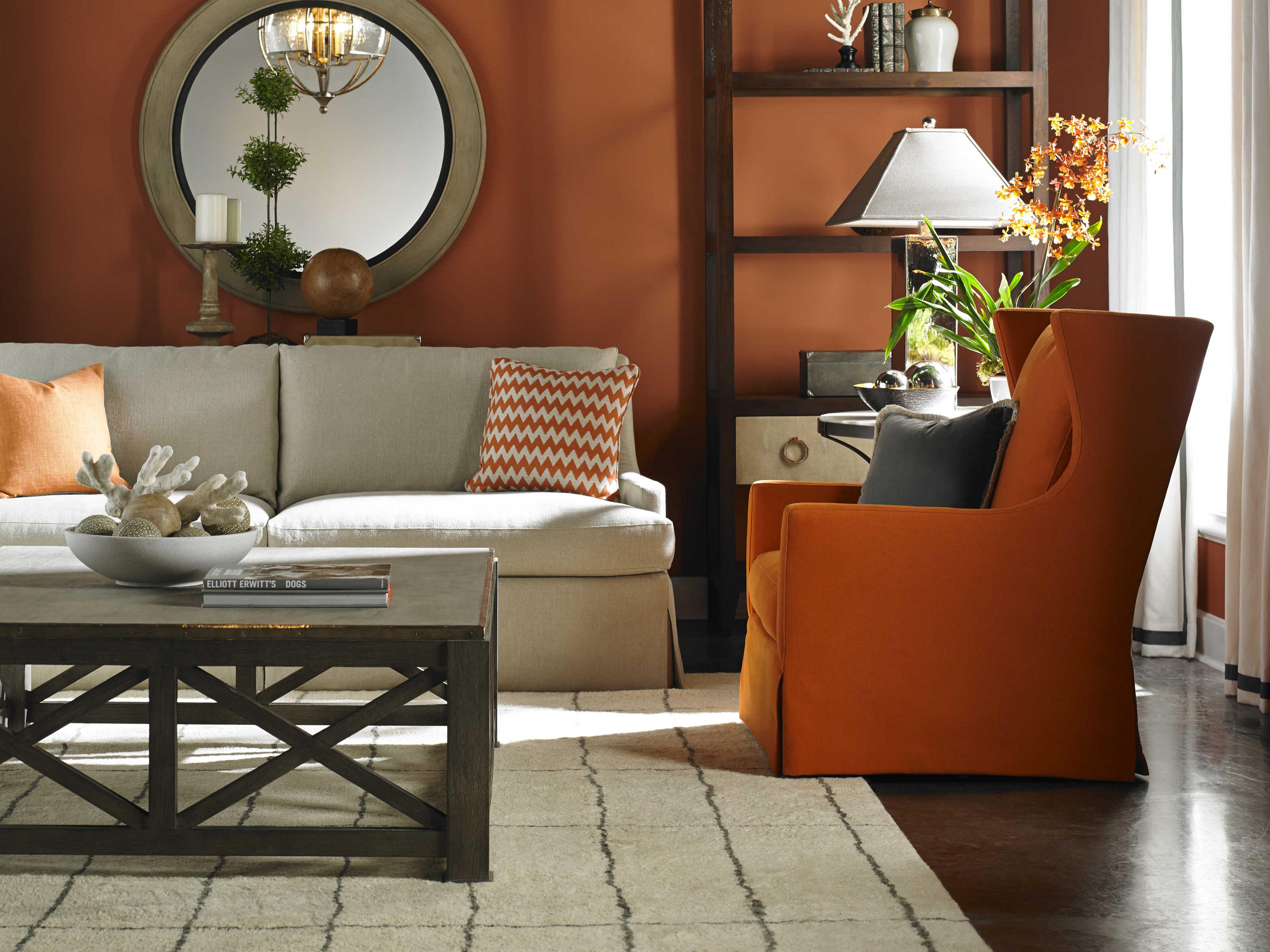 Lillian August Upholstery Harper Fabric Accent Chair