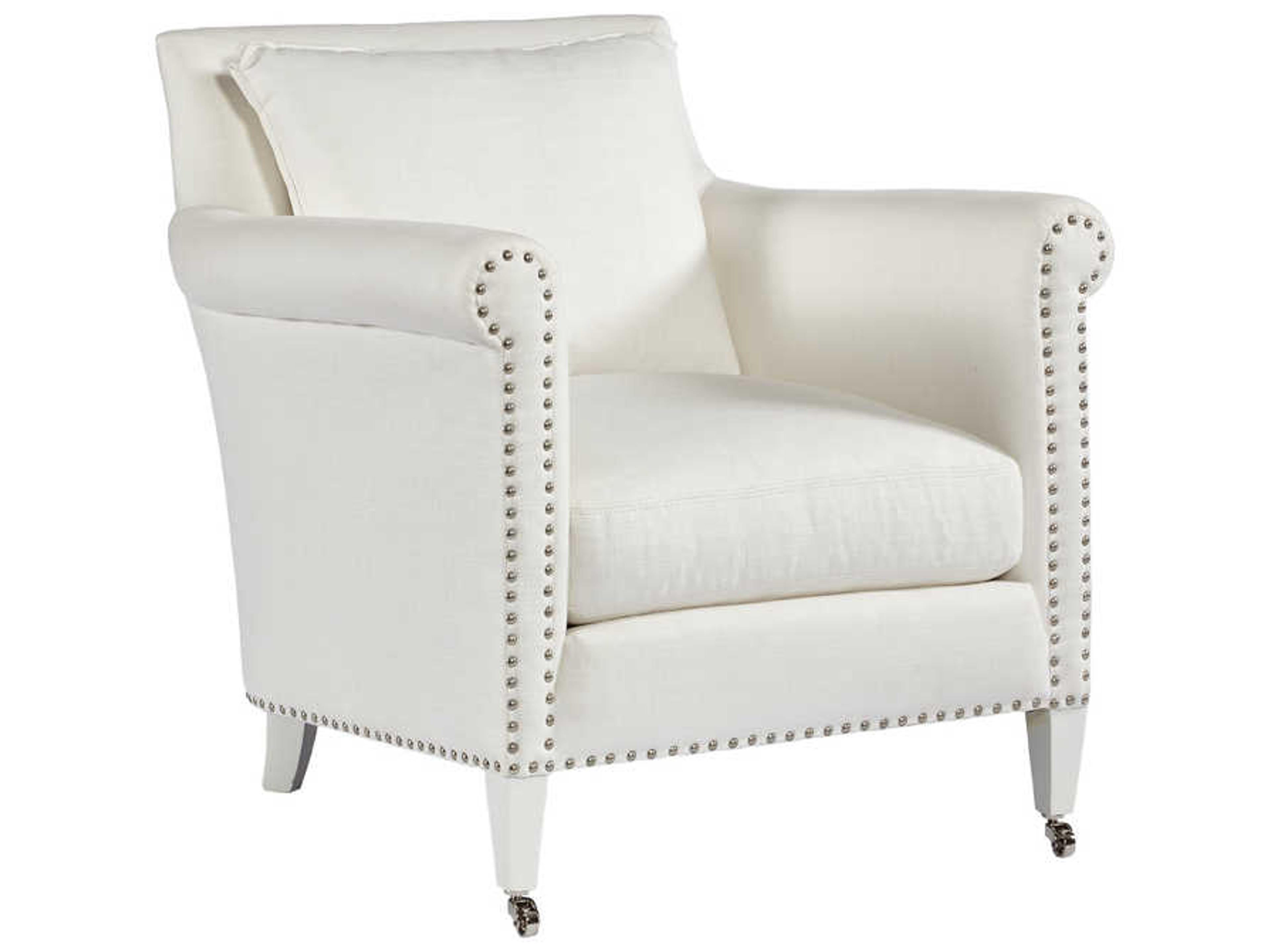 Lillian August Upholstery Paris Rolling Fabric Accent Chair