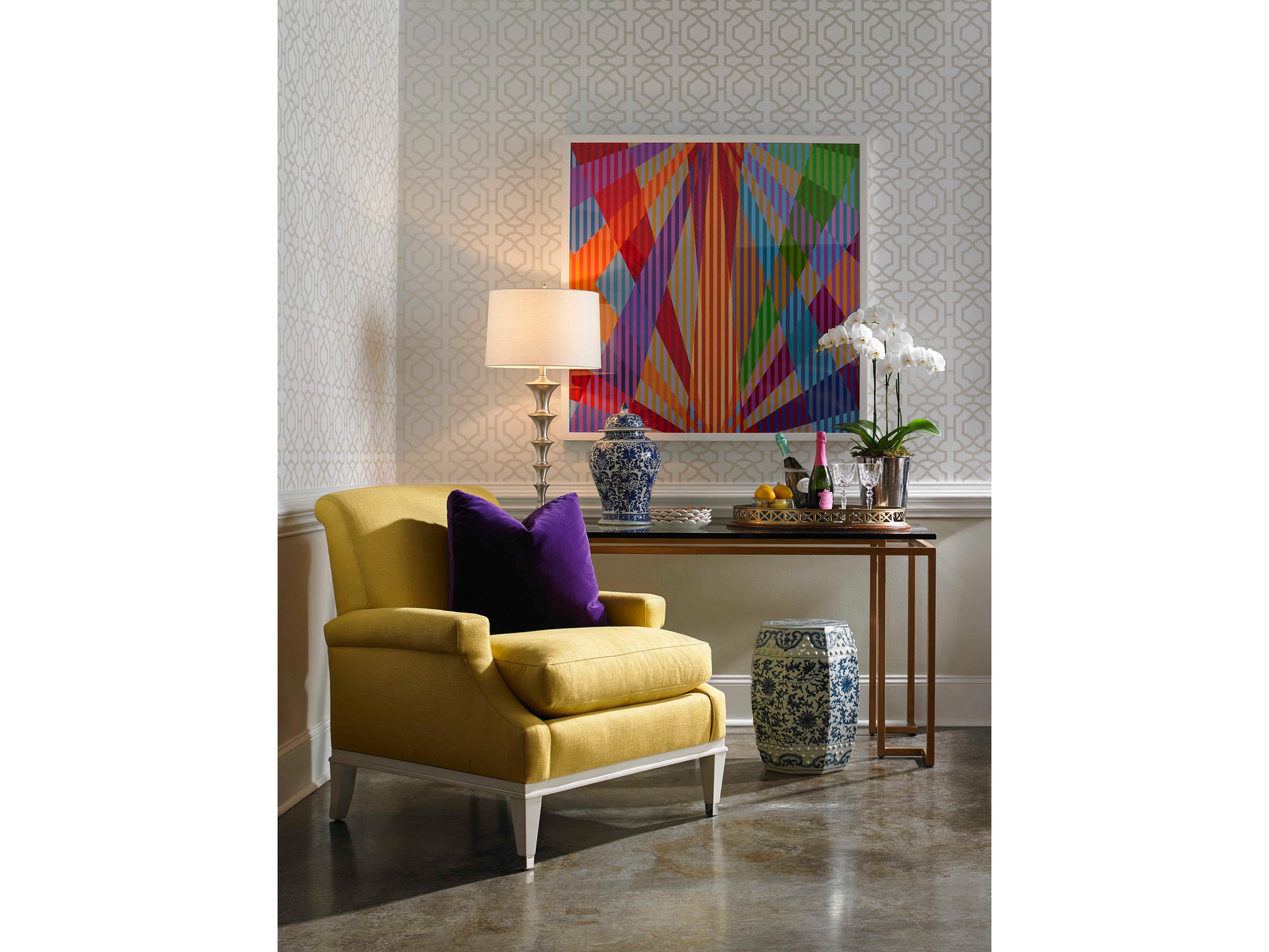 Lillian August Upholstery Keats Fabric Accent Chair