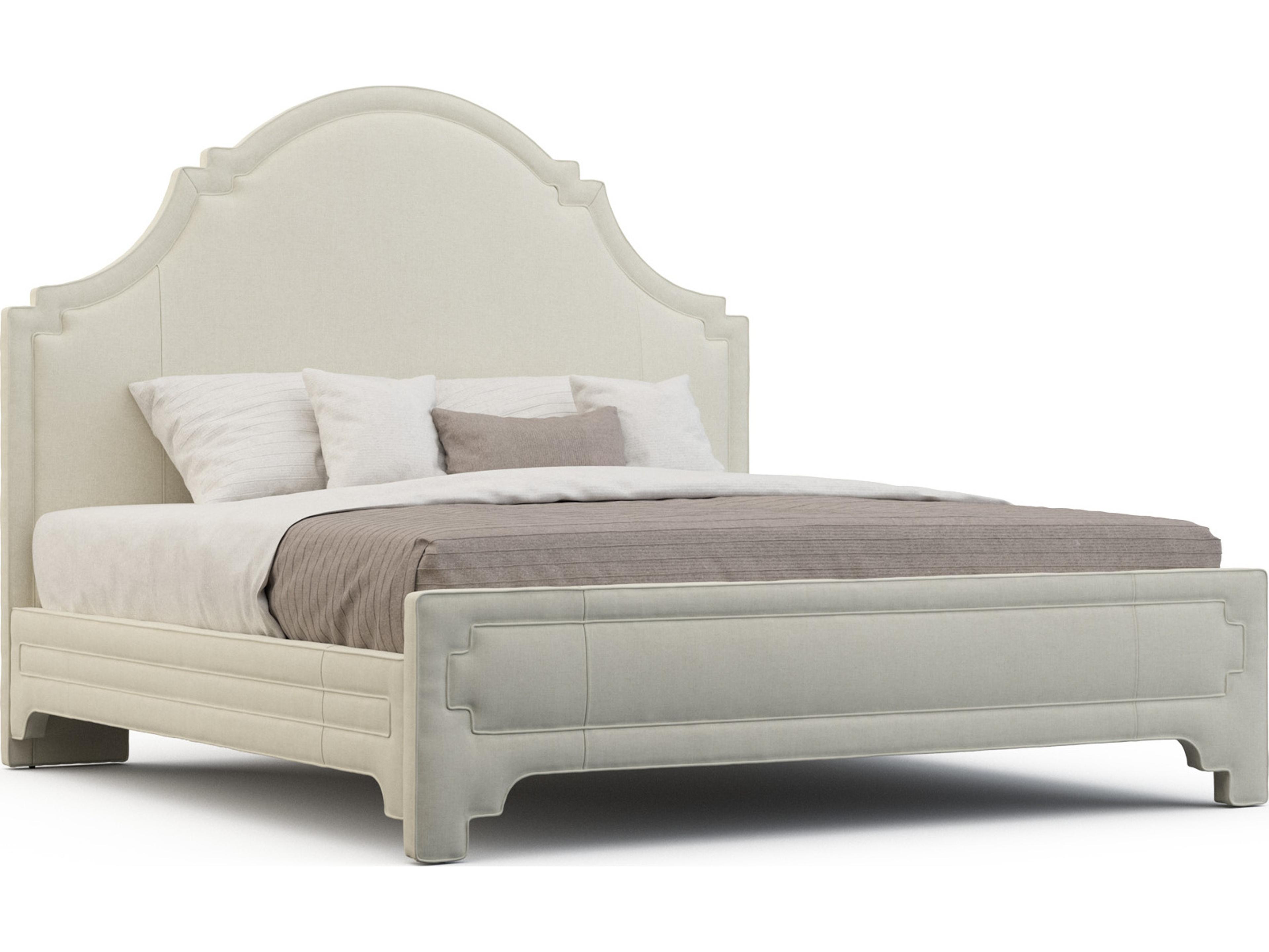 Upholstery Bella Elkins Taupe Gray Upholstered King Platform Bed