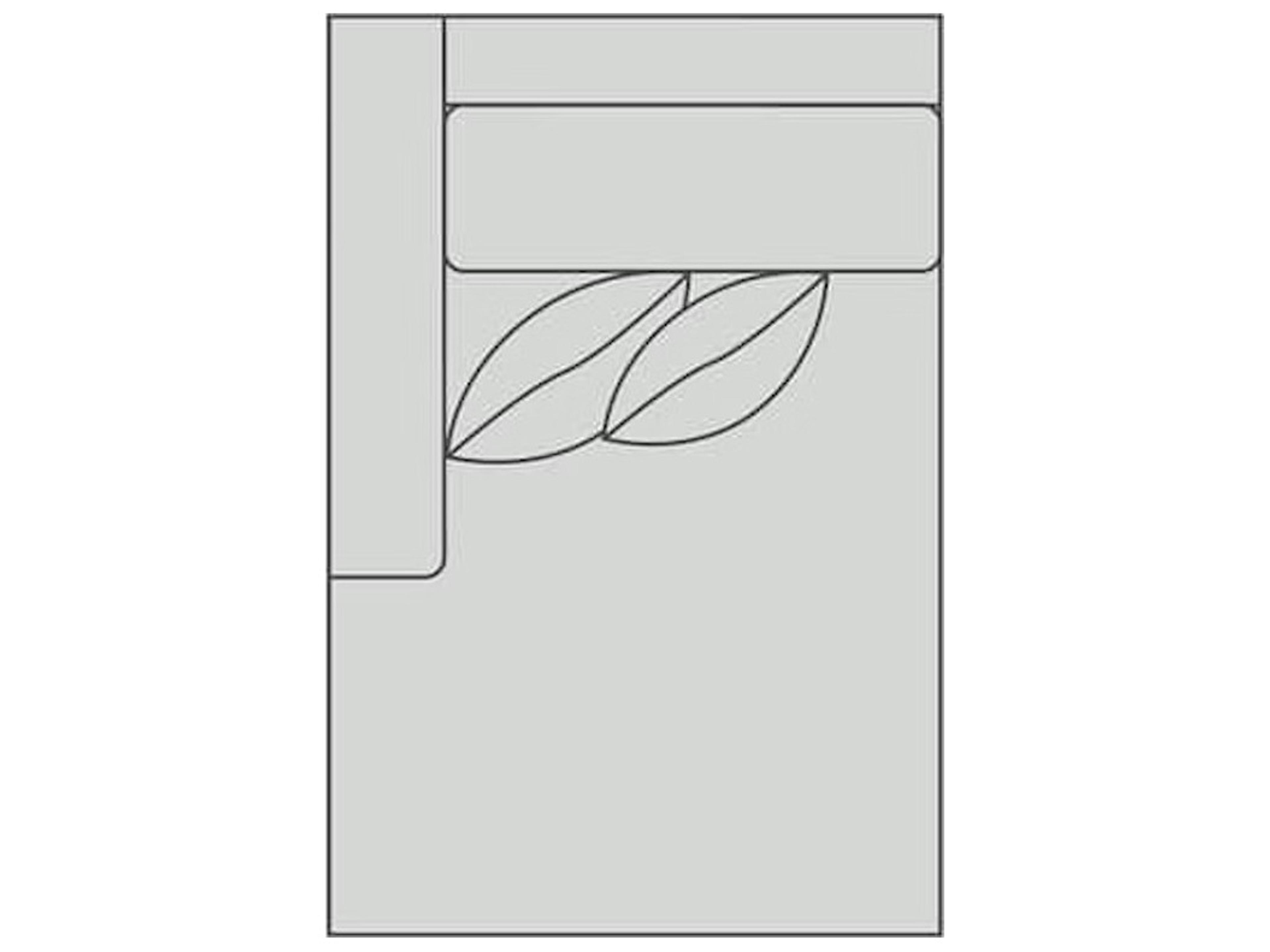 Upholstery Leather Lange Lt Arm Chaise