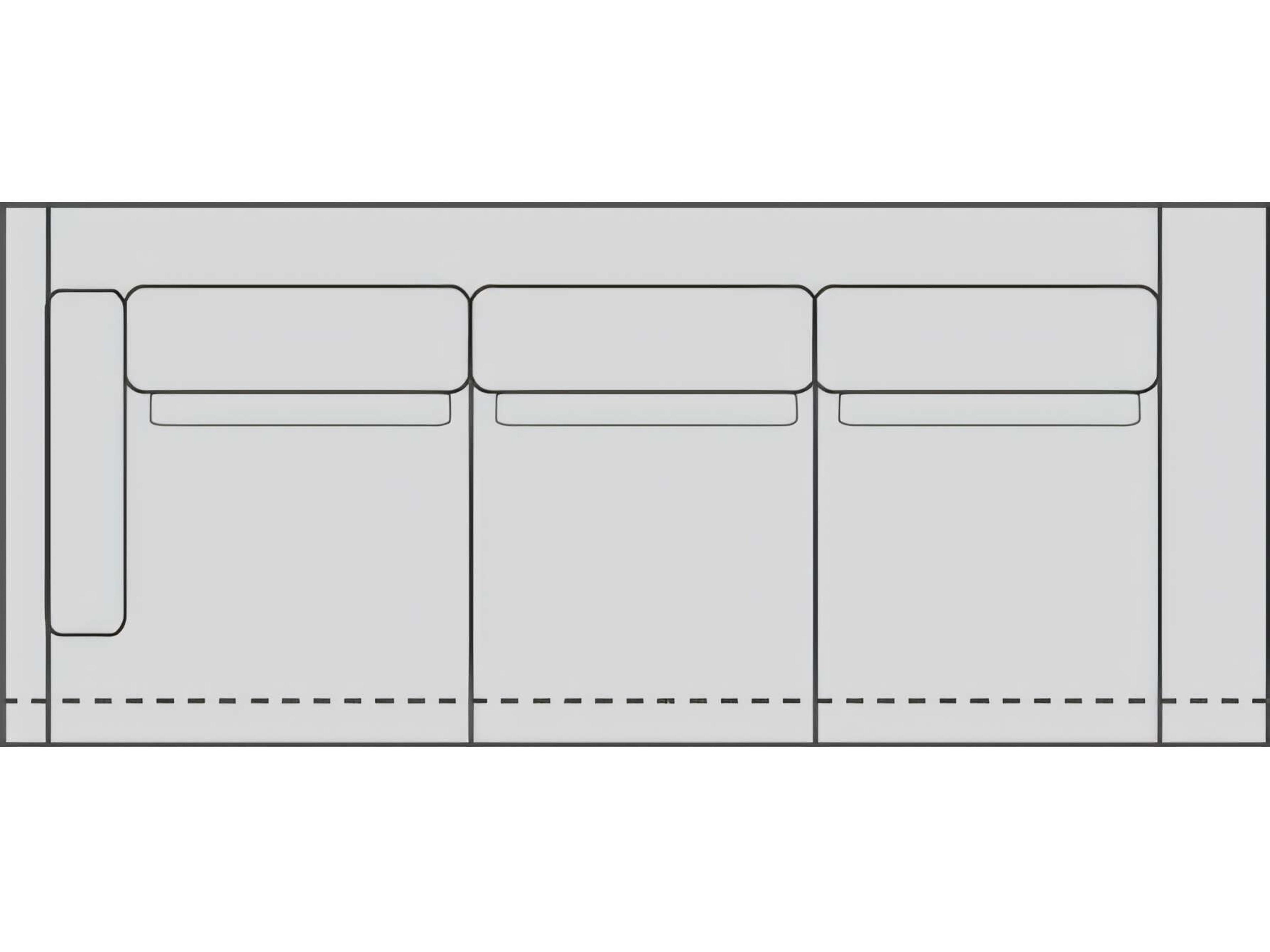 Corso Right Arm Corner Sofa