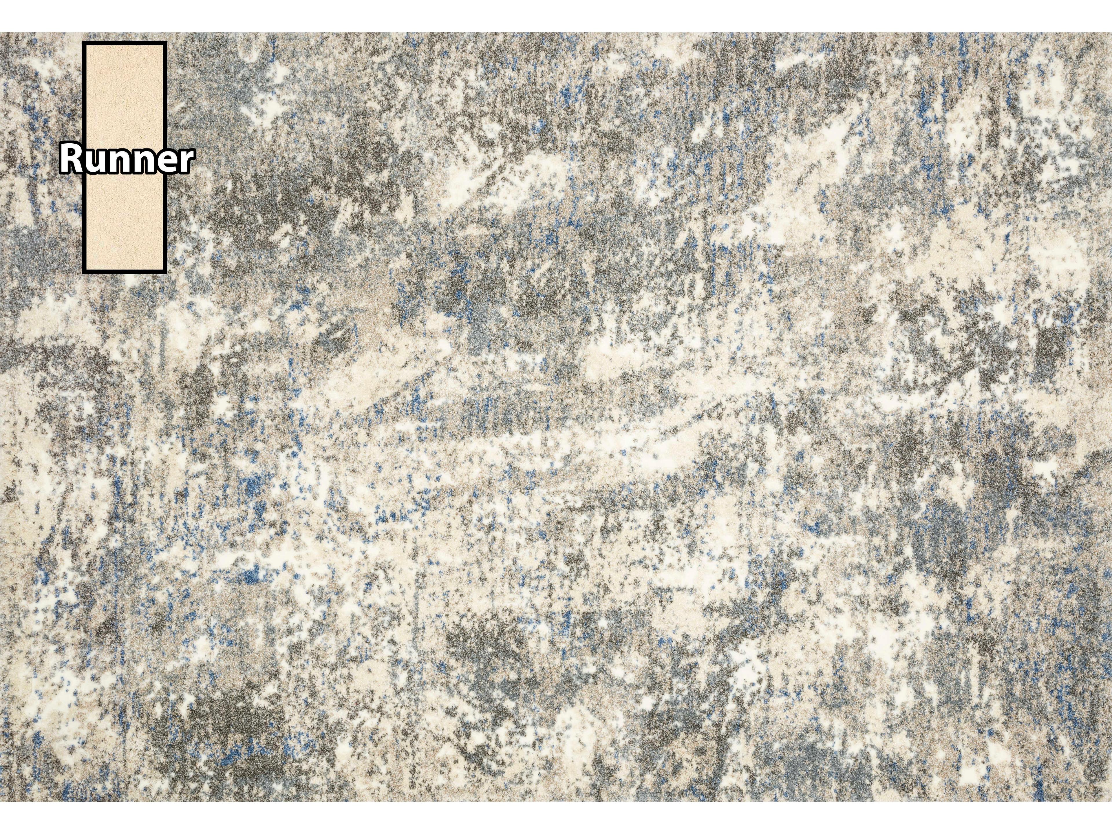 Landscape Abstract Runner Area Rug