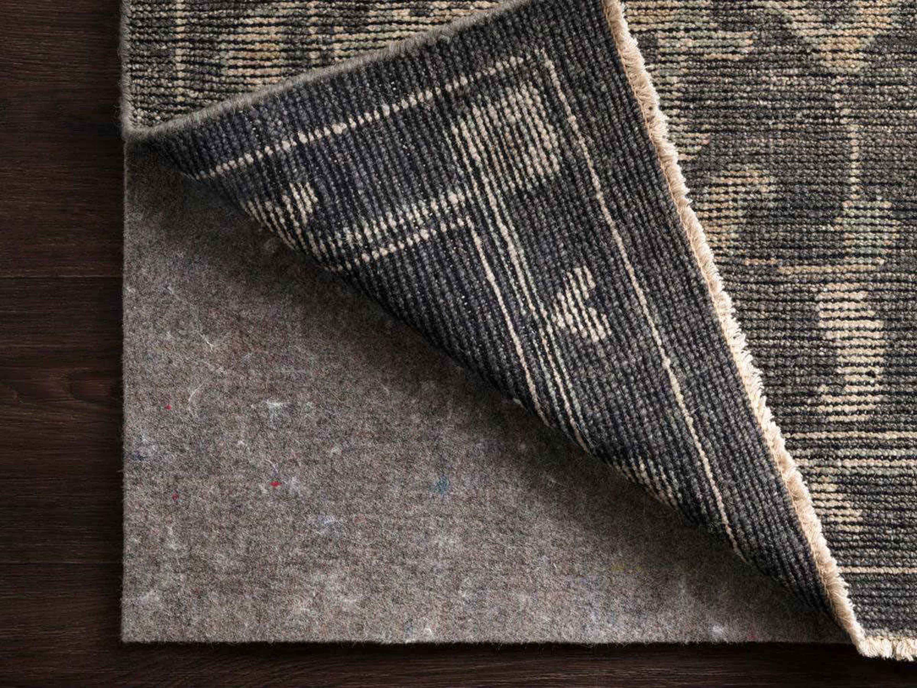 Grey 8' x 11' Rectangular Rug Pad