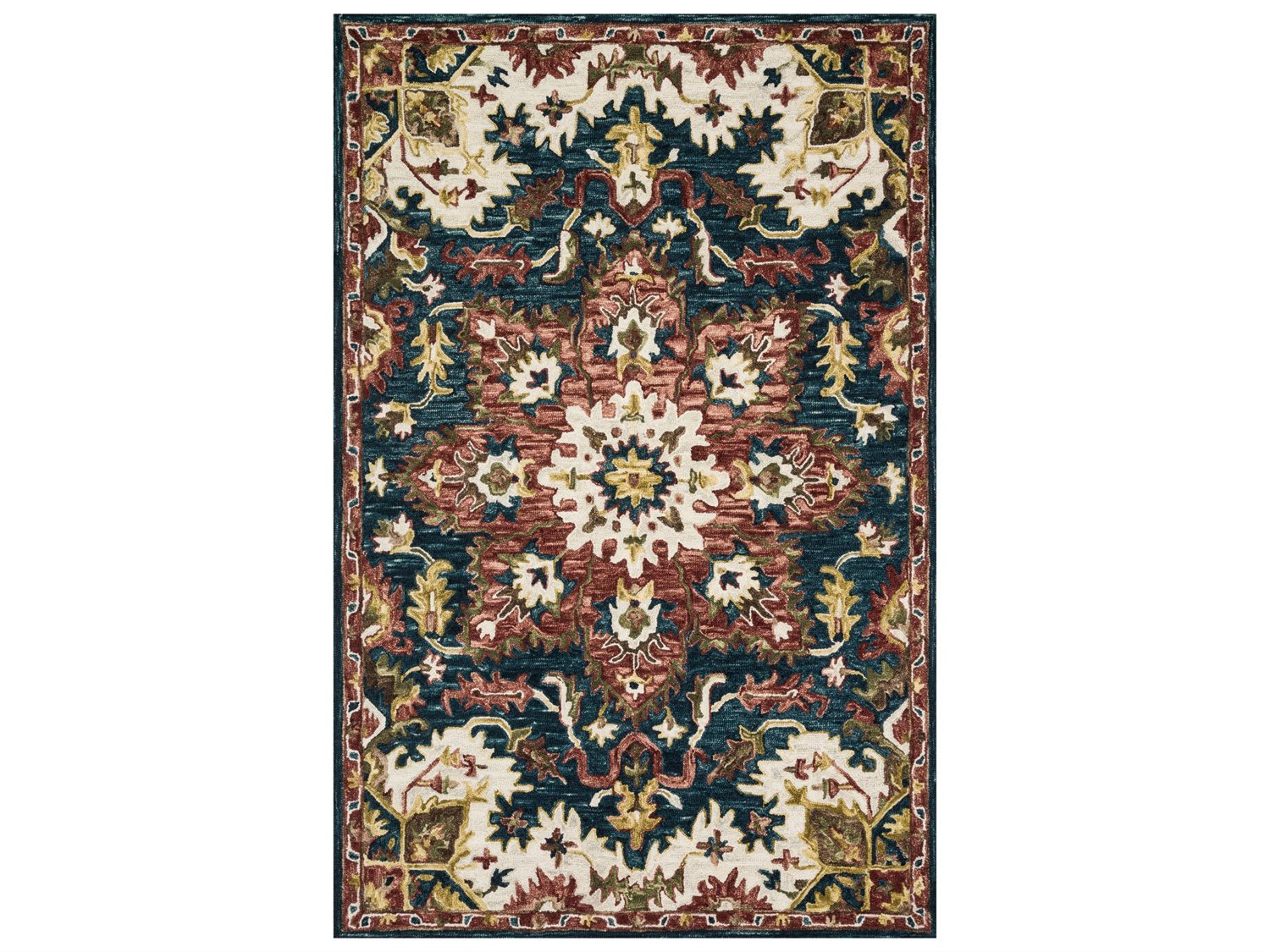 Victoria Bordered Area Rug