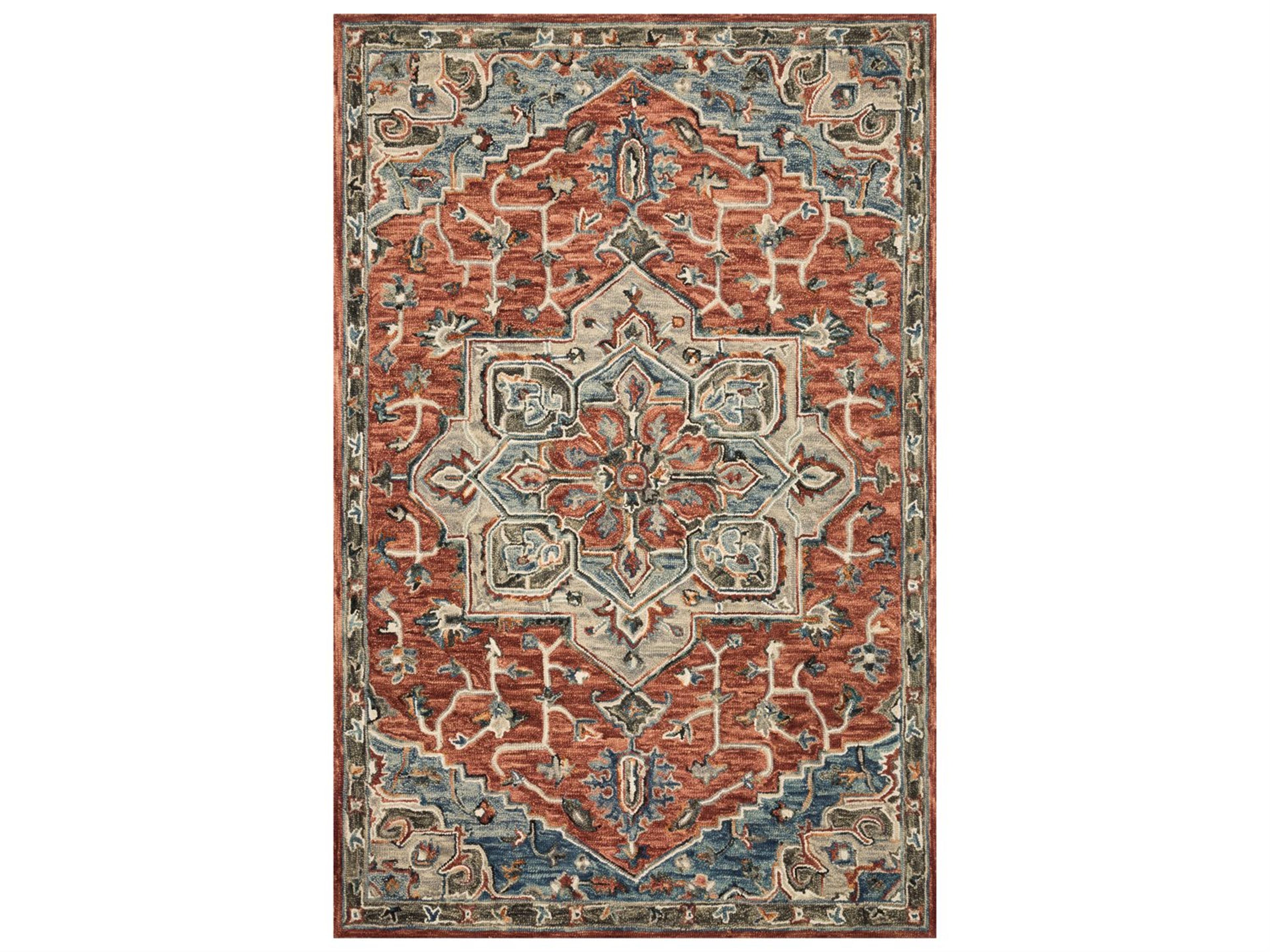 Victoria Bordered Area Rug