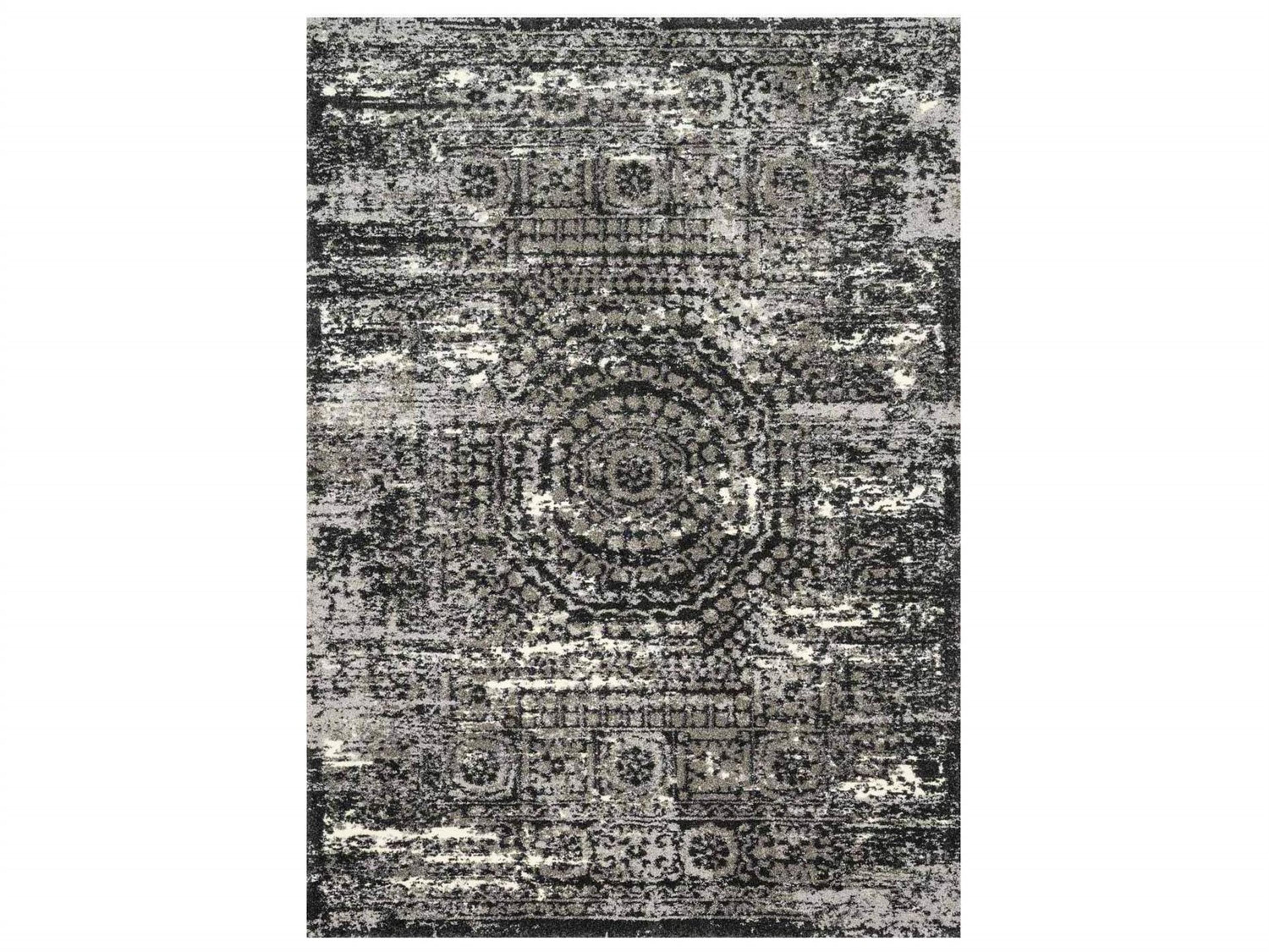 Viera Collection Area Rug Vintage Overdyed Design