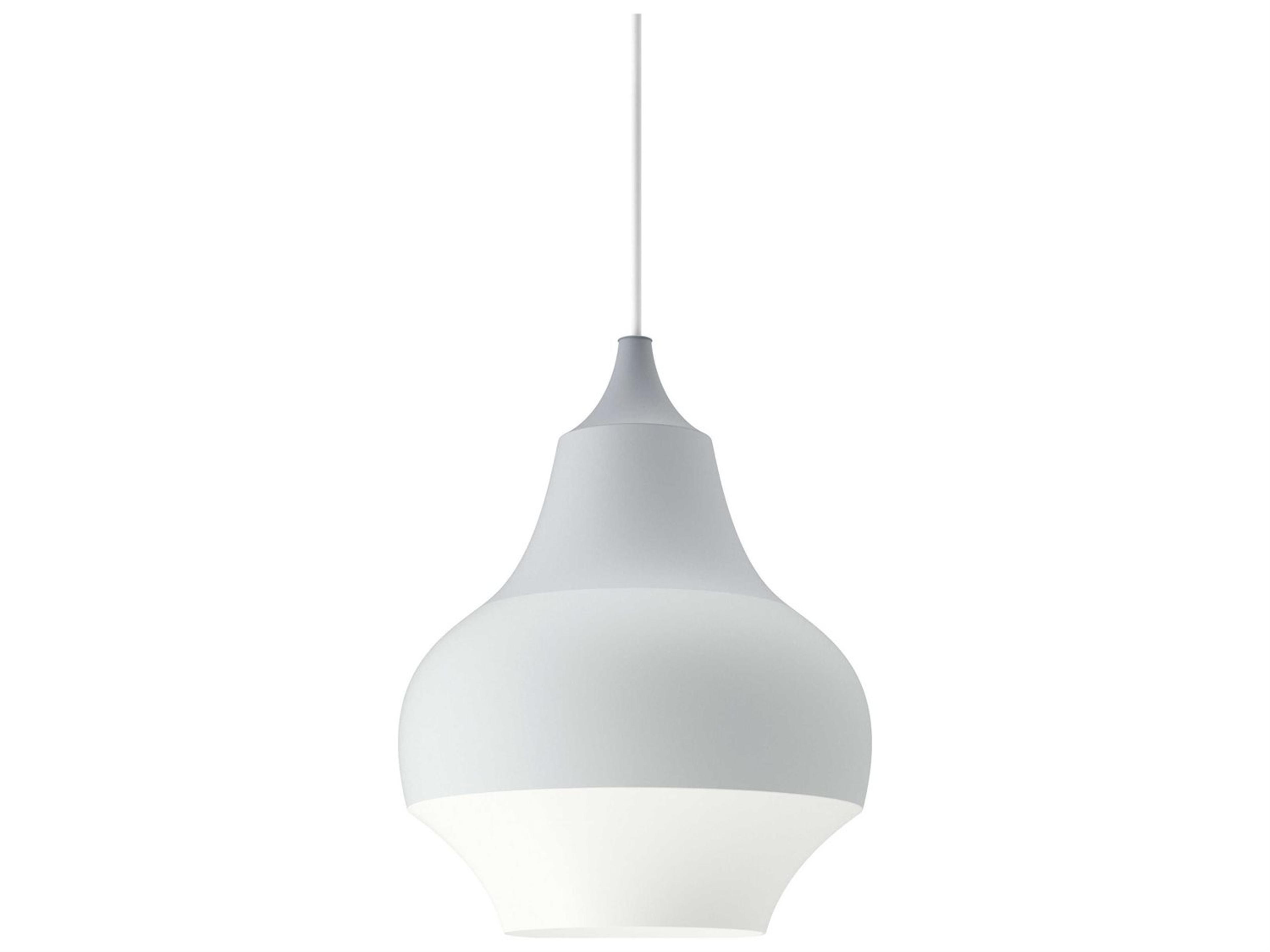 Cirque 1-Light Grey Bell Mini Pendant