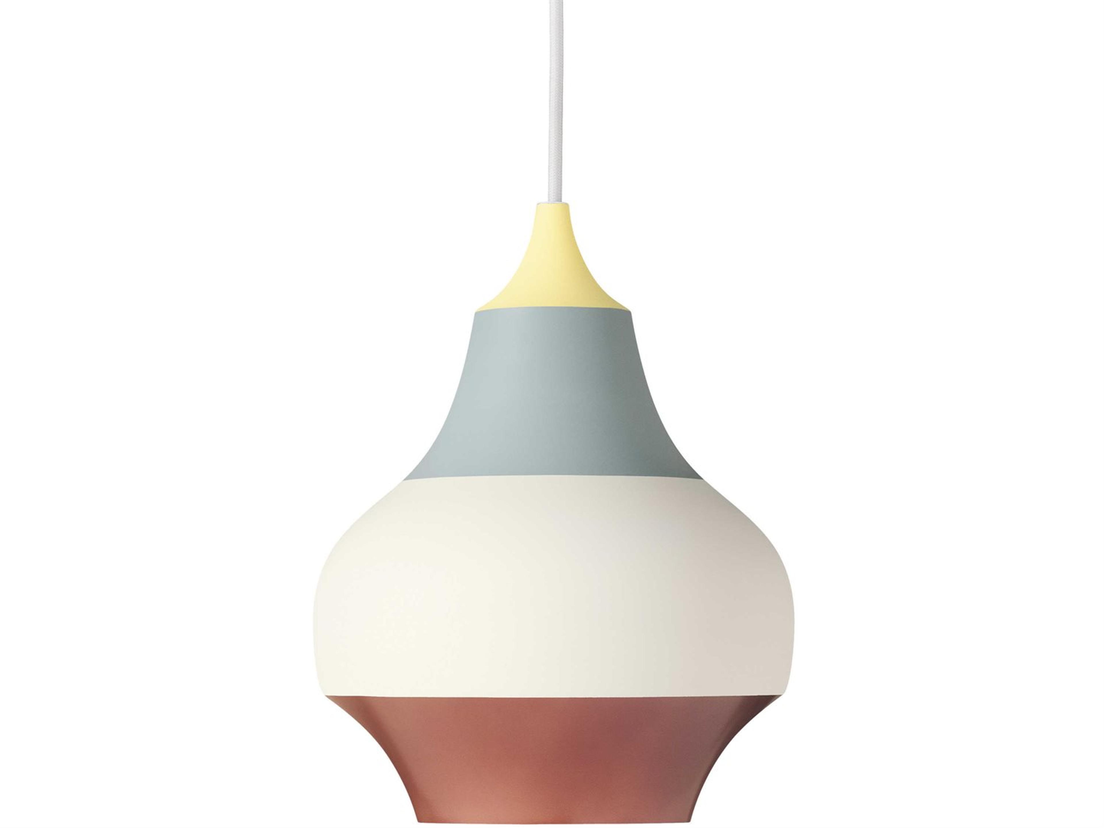 Cirque 1-Light Yellow Bell Mini Pendant