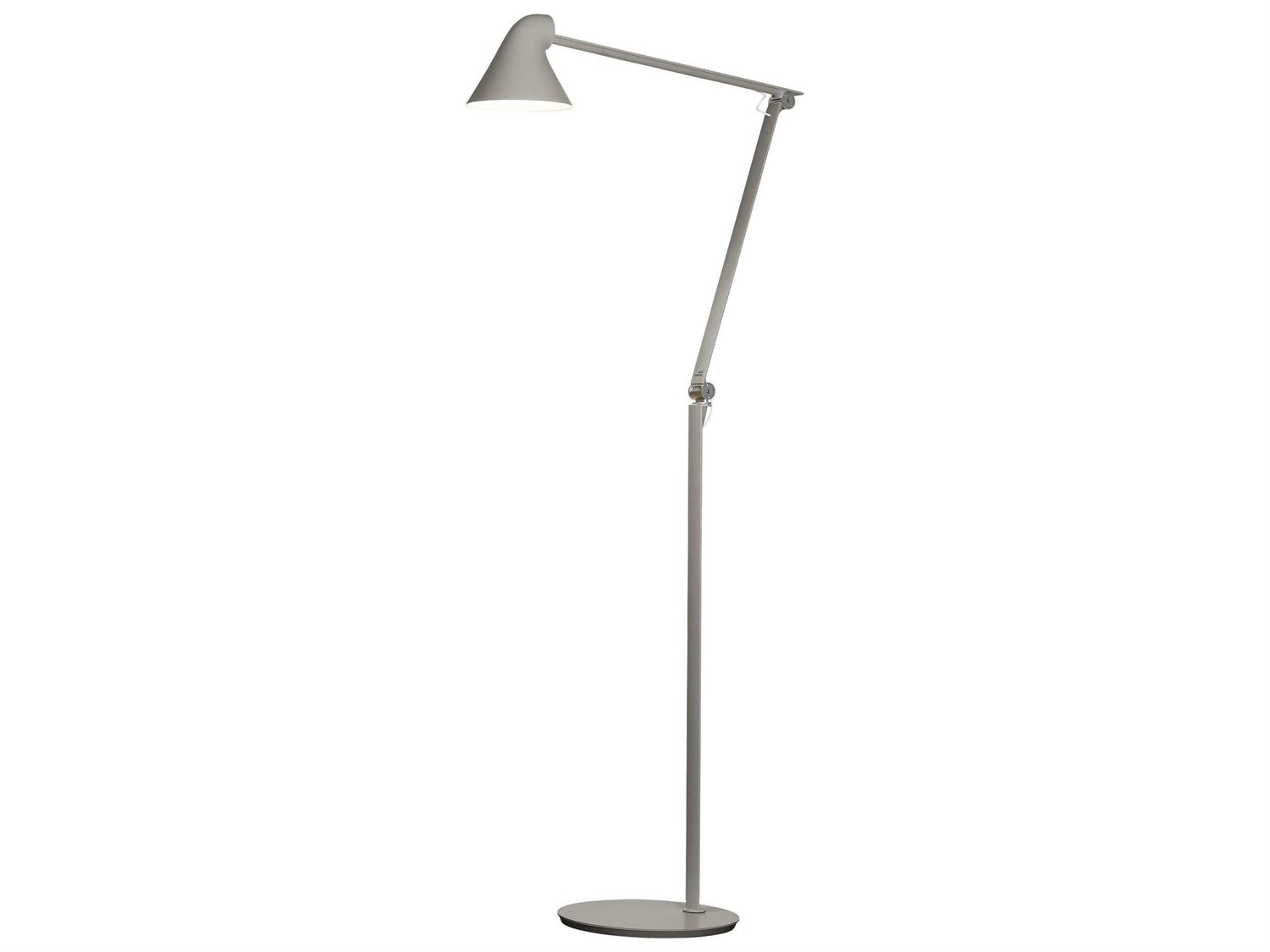 NJP LED Light Grey Floor Lamp