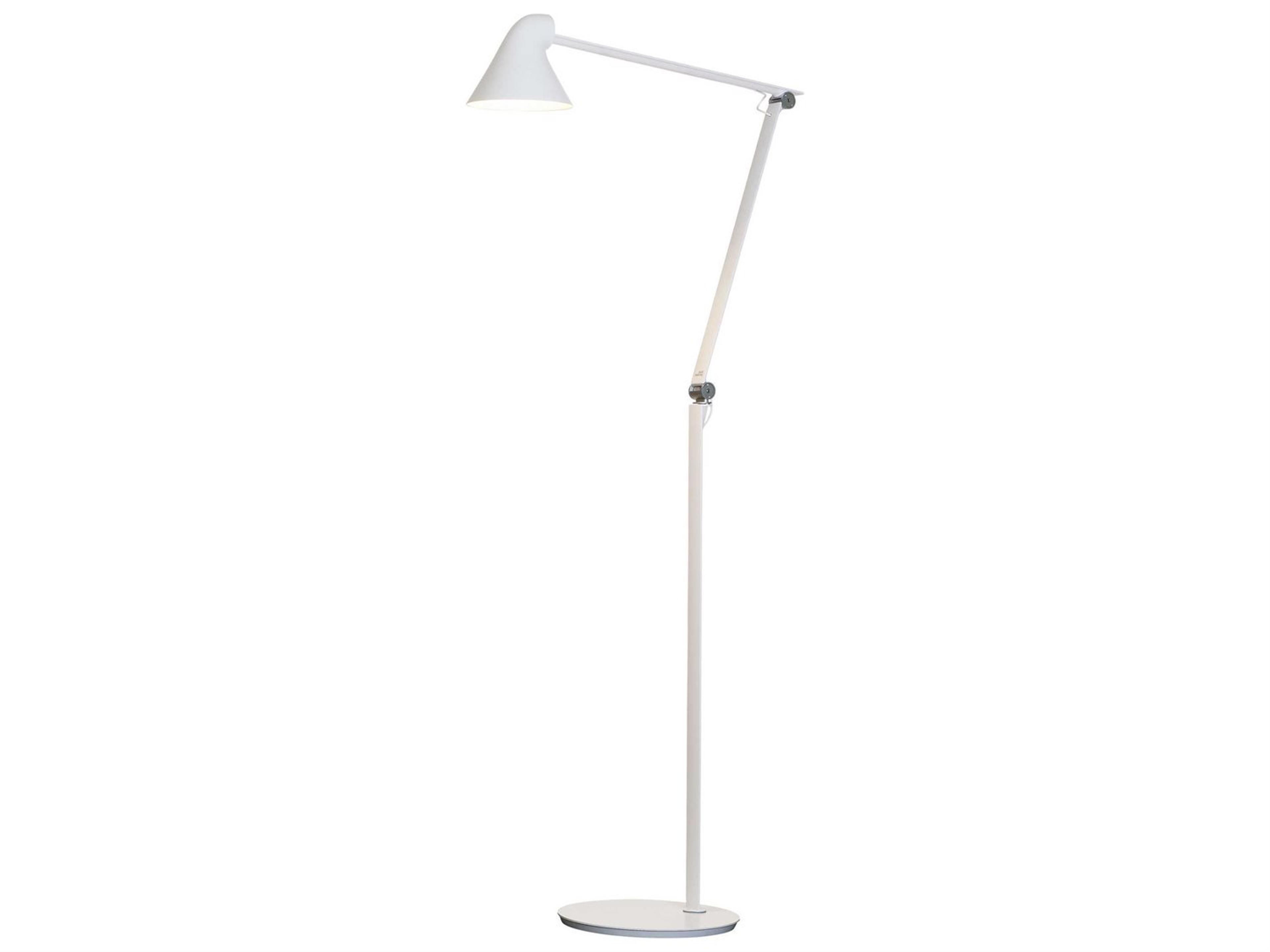 NJP LED White Floor Lamp