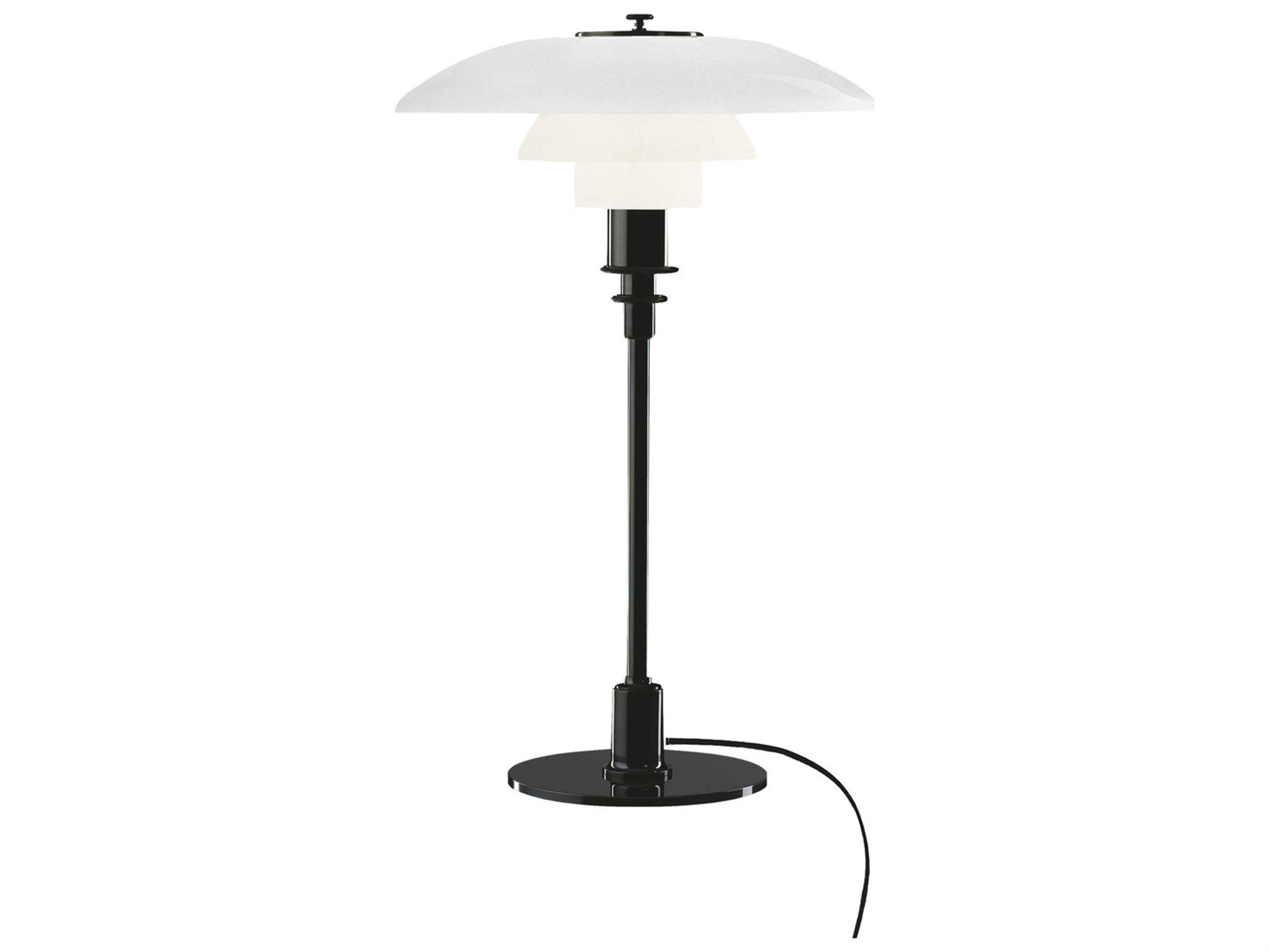PH 3 2 Table Lamp in Black Chrome