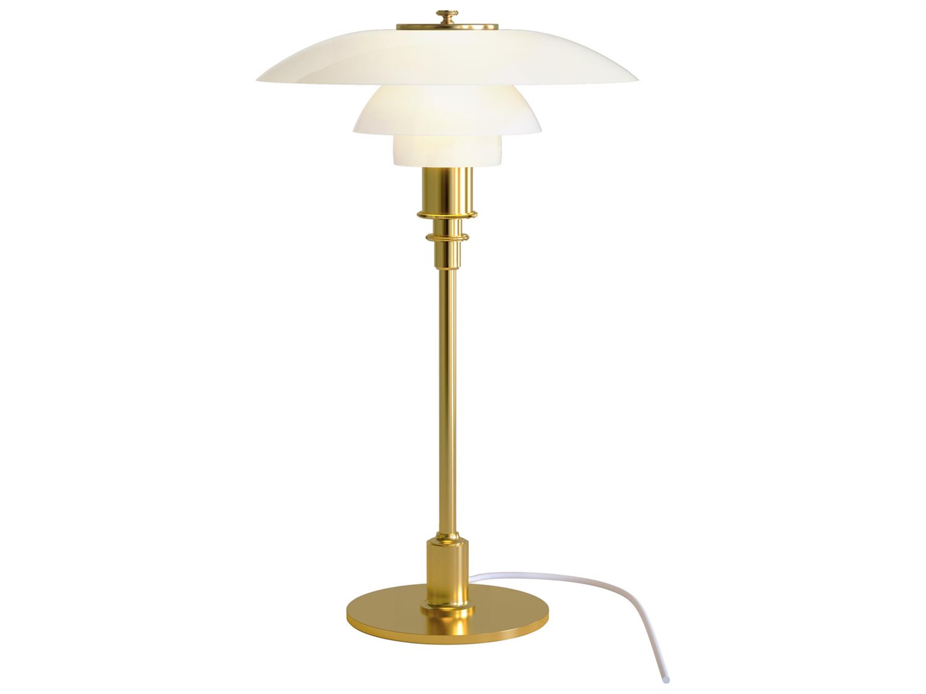 PH 3 2 Table Lamp in Metallised Brass