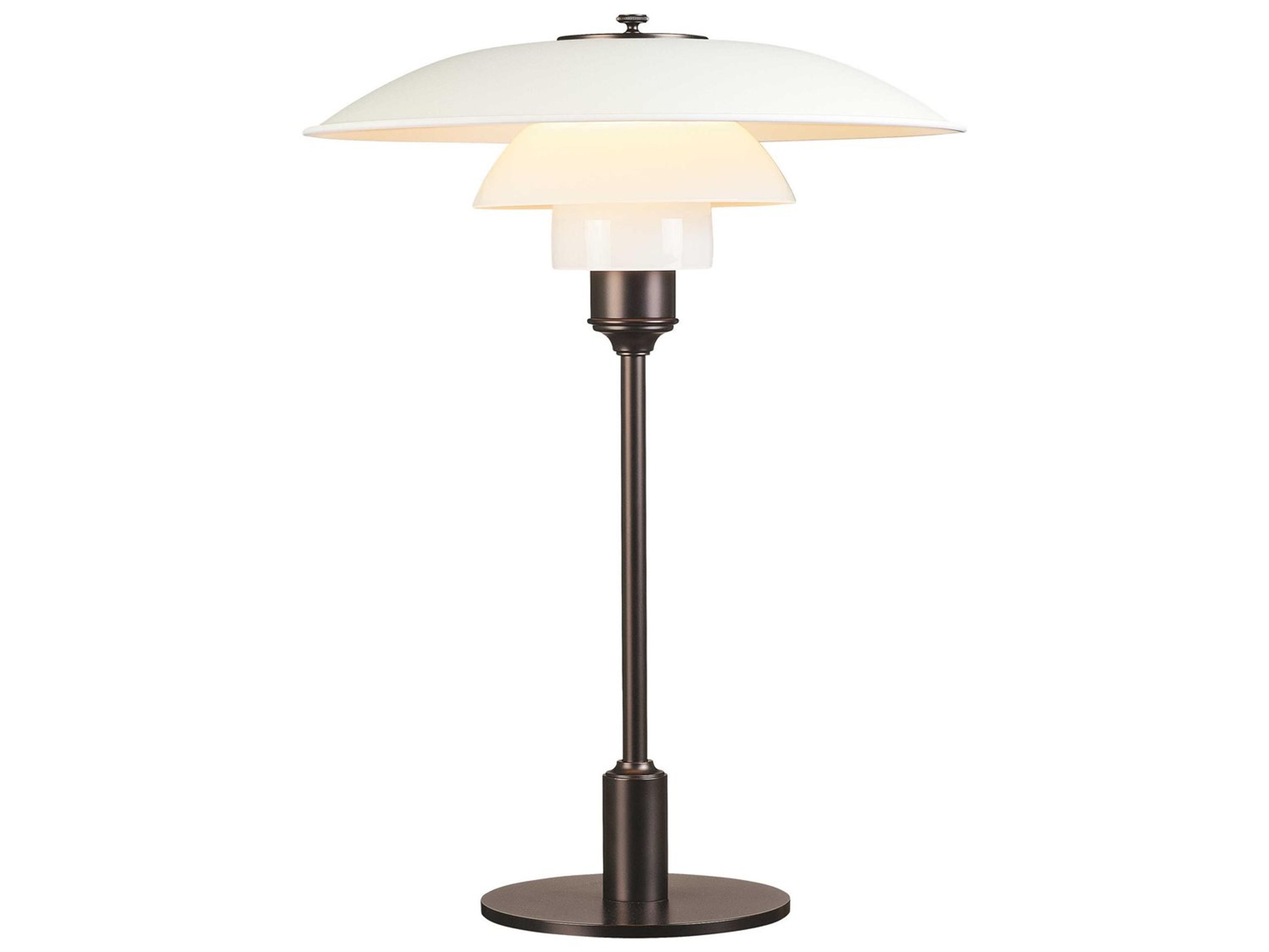 PH 3 1 2-2 1 2 Table Lamp White Iconic Desk Light
