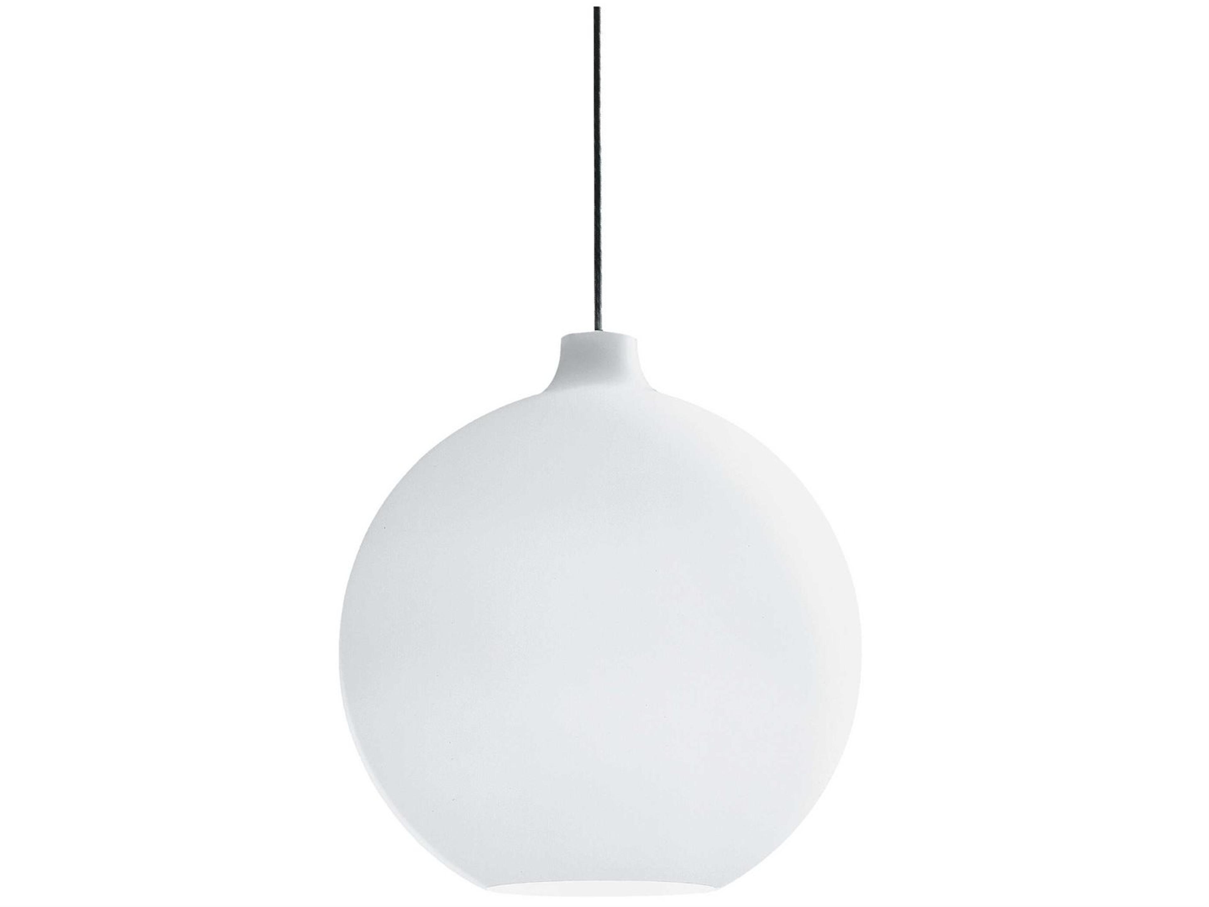 Wohlert 1-Light Glass Steel LED Globe Round Mini Pendant