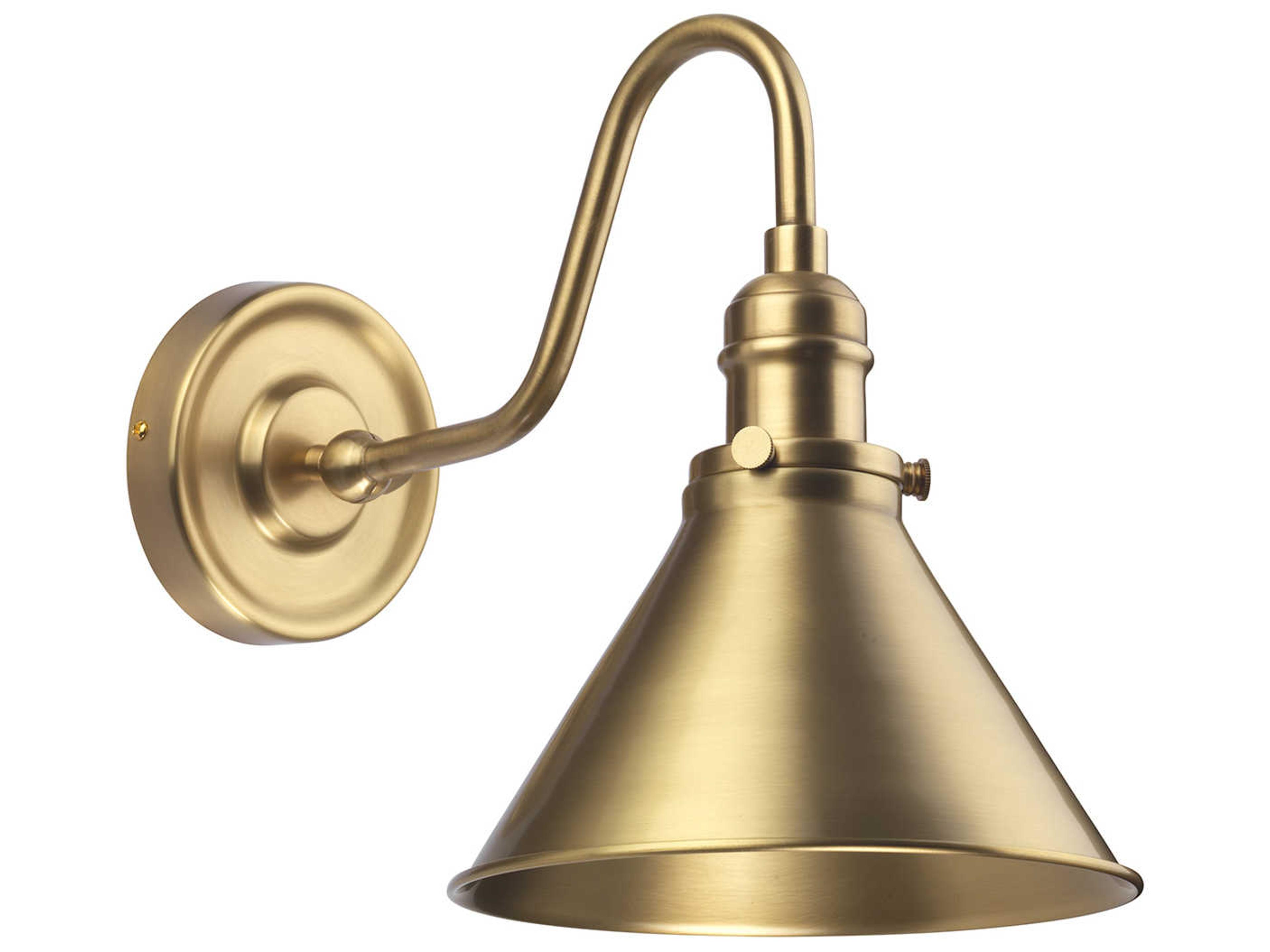 Provence 1-Light Aged Brass Wall Sconce