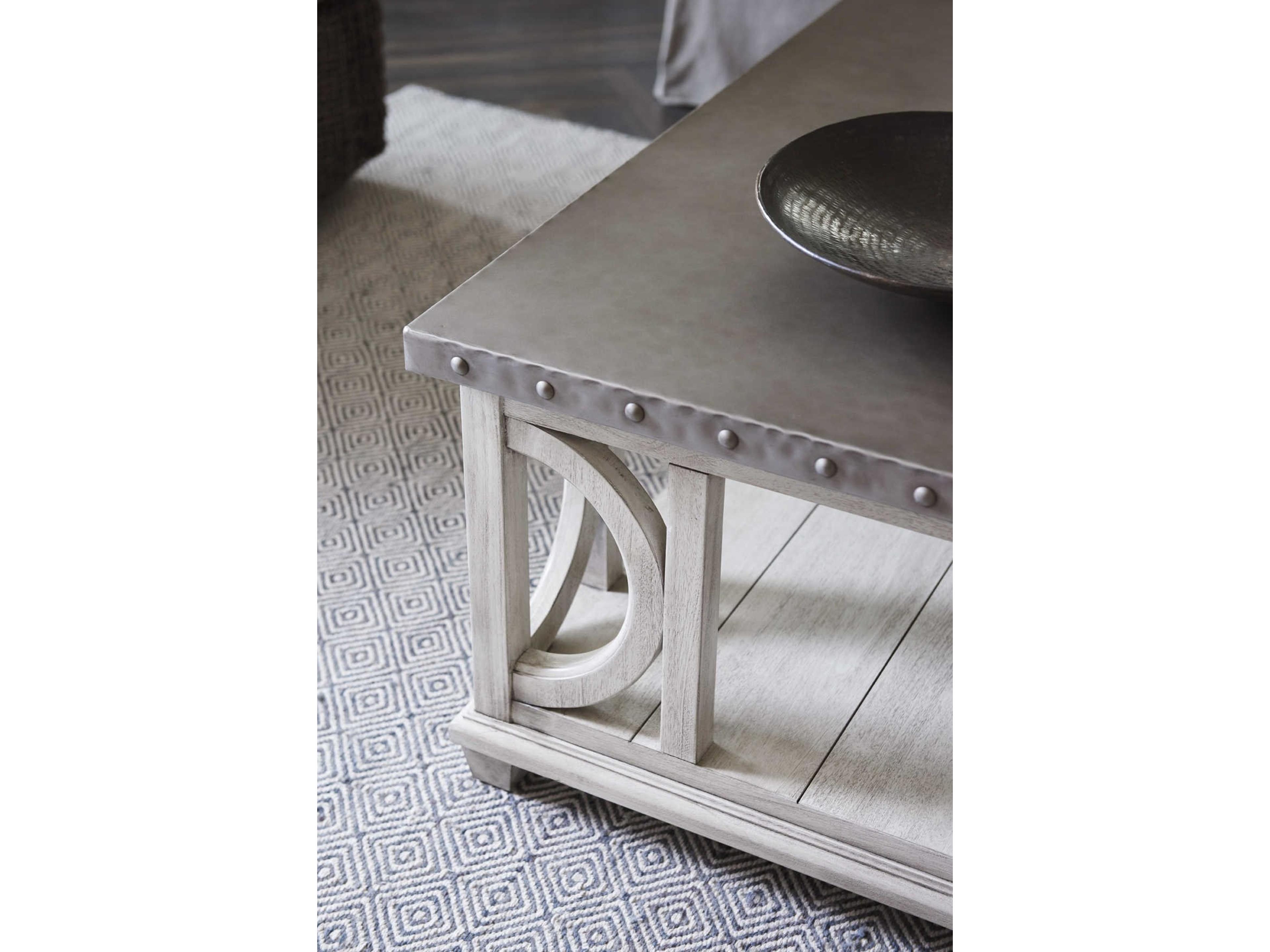 Lexington Oyster Bay Square Metal Coffee Table