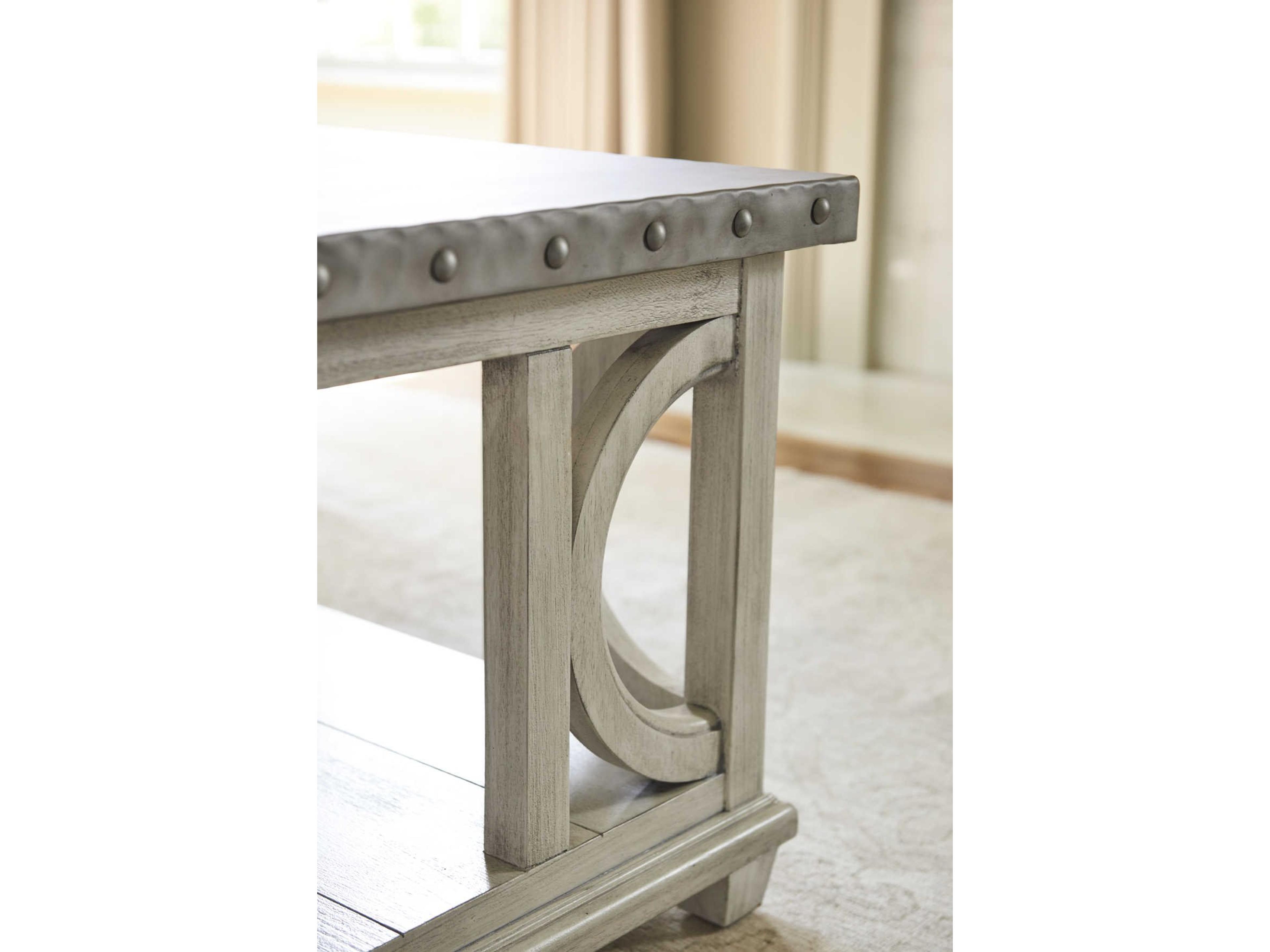 Lexington Oyster Bay Square Metal Coffee Table