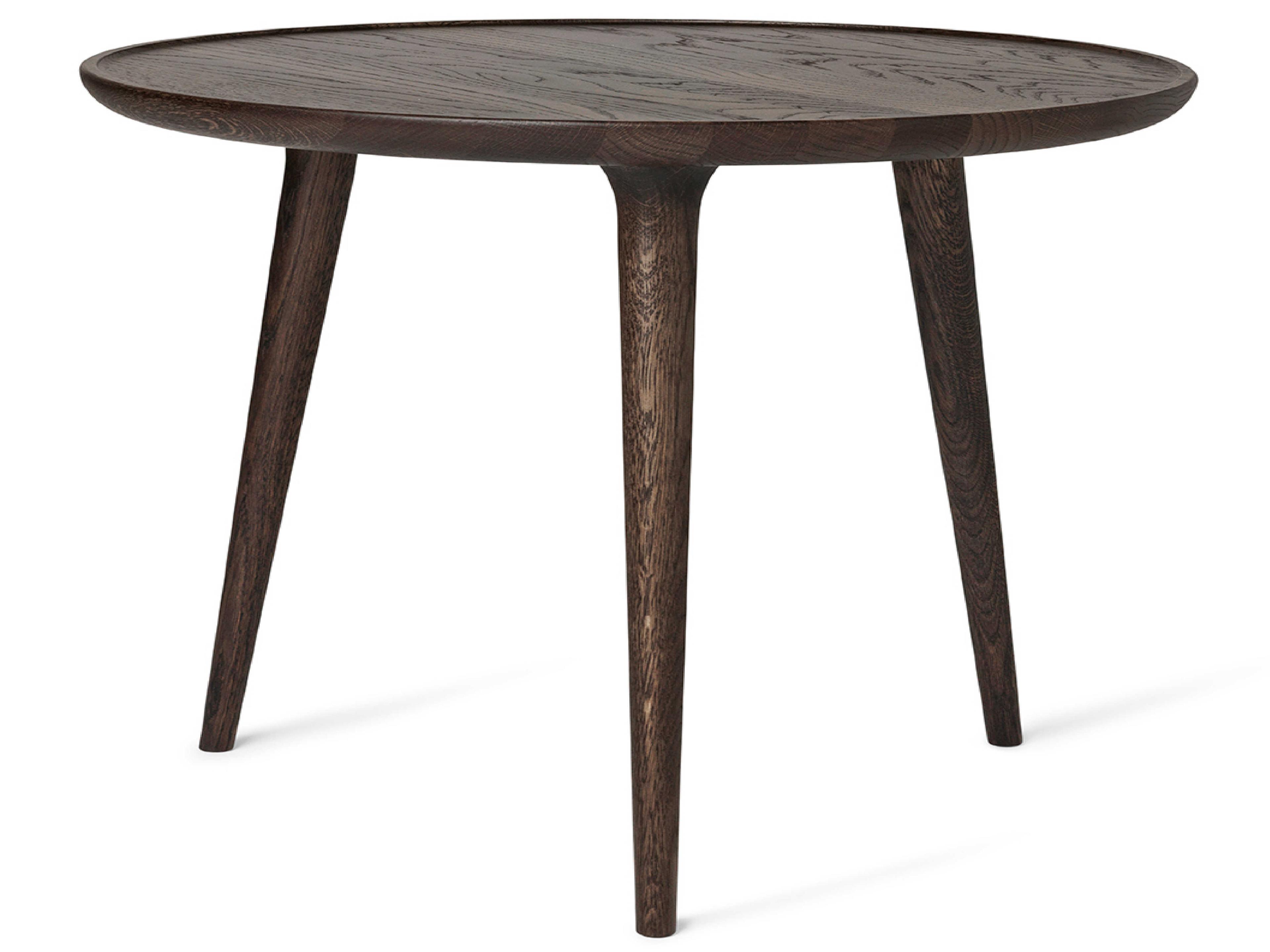 Round Wood Sirka Grey Coffee Table