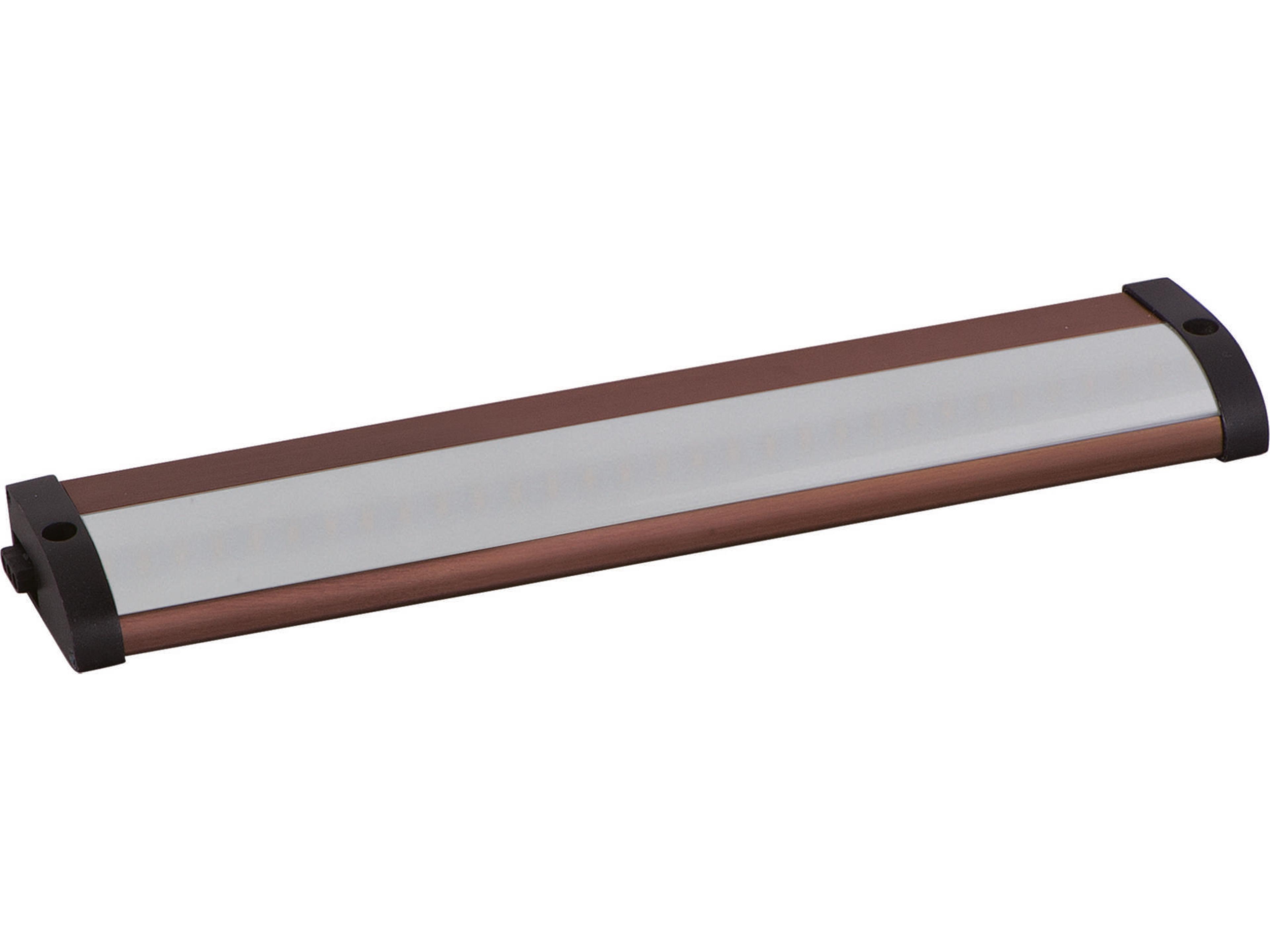 Countermax Anodized Bronze LED Geometric Under Cabinet Light