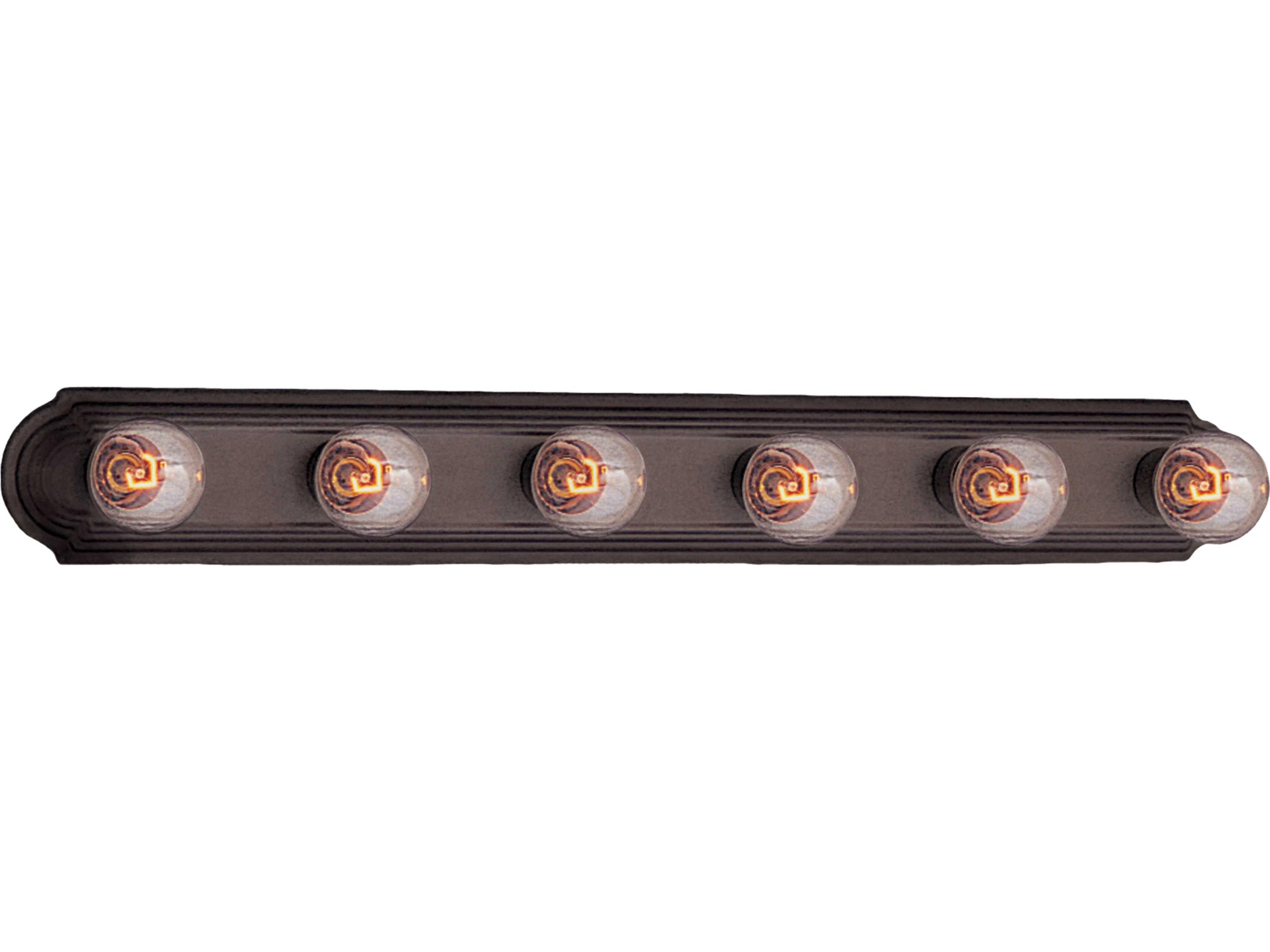 Essentials 6-Light Oil Rubbed Bronze Vanity Light