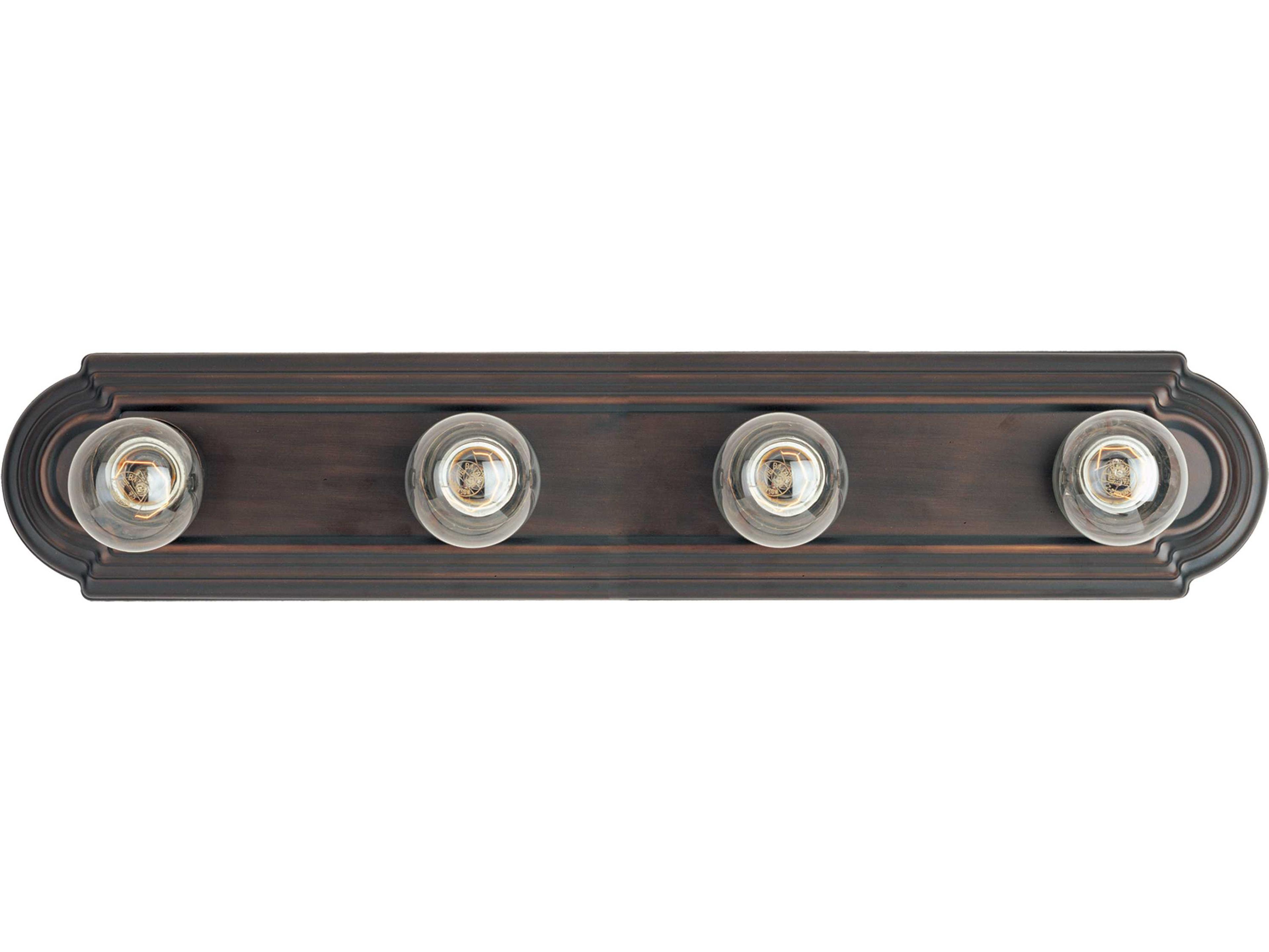 Essentials 4-Light Oil Rubbed Bronze Vanity Light