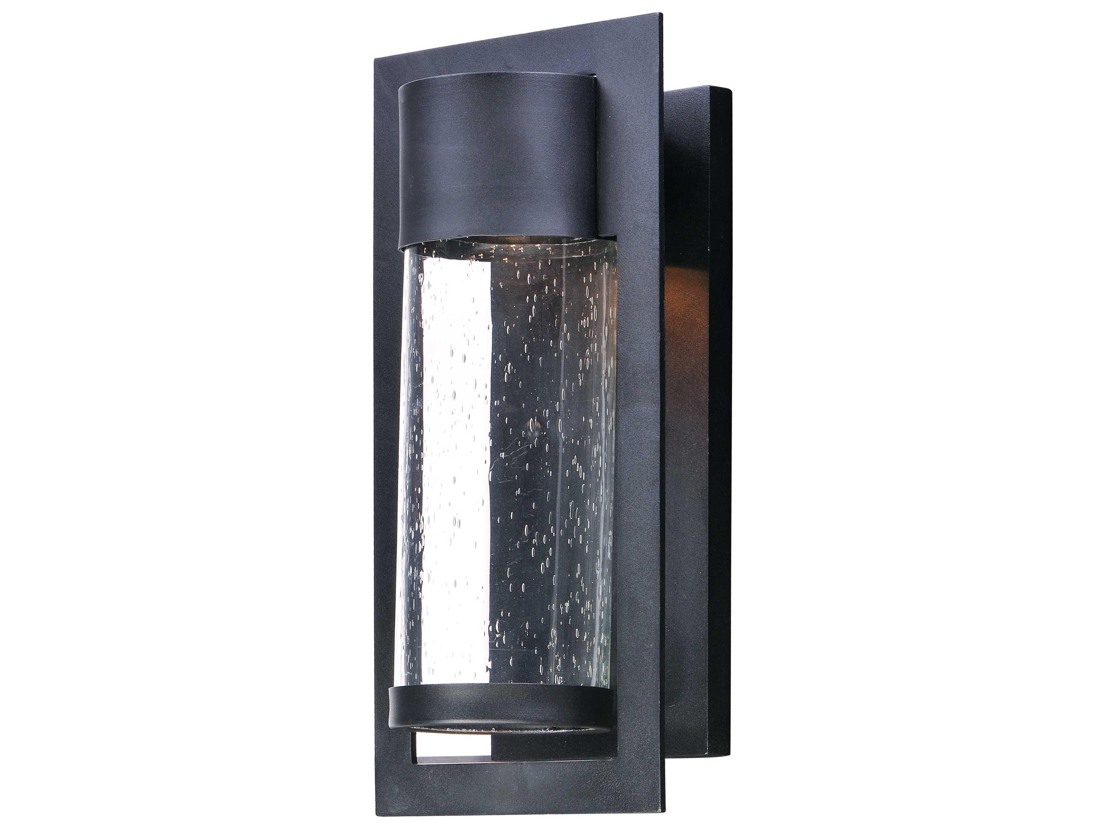 Focus with Bubble Glass LED Outdoor Wall Light