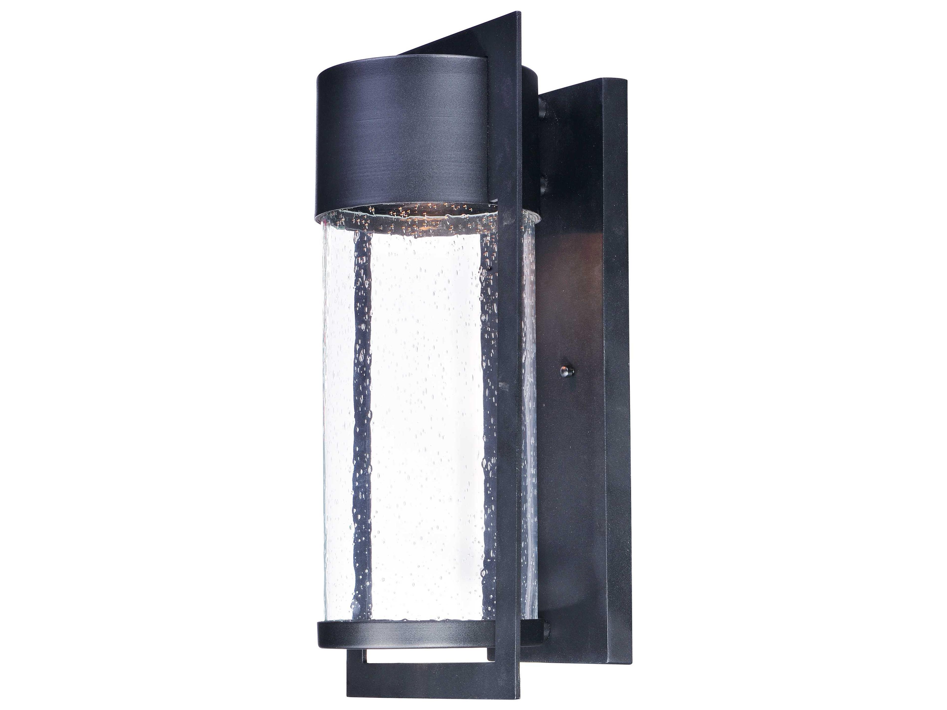 Focus with Bubble Glass LED Outdoor Wall Light