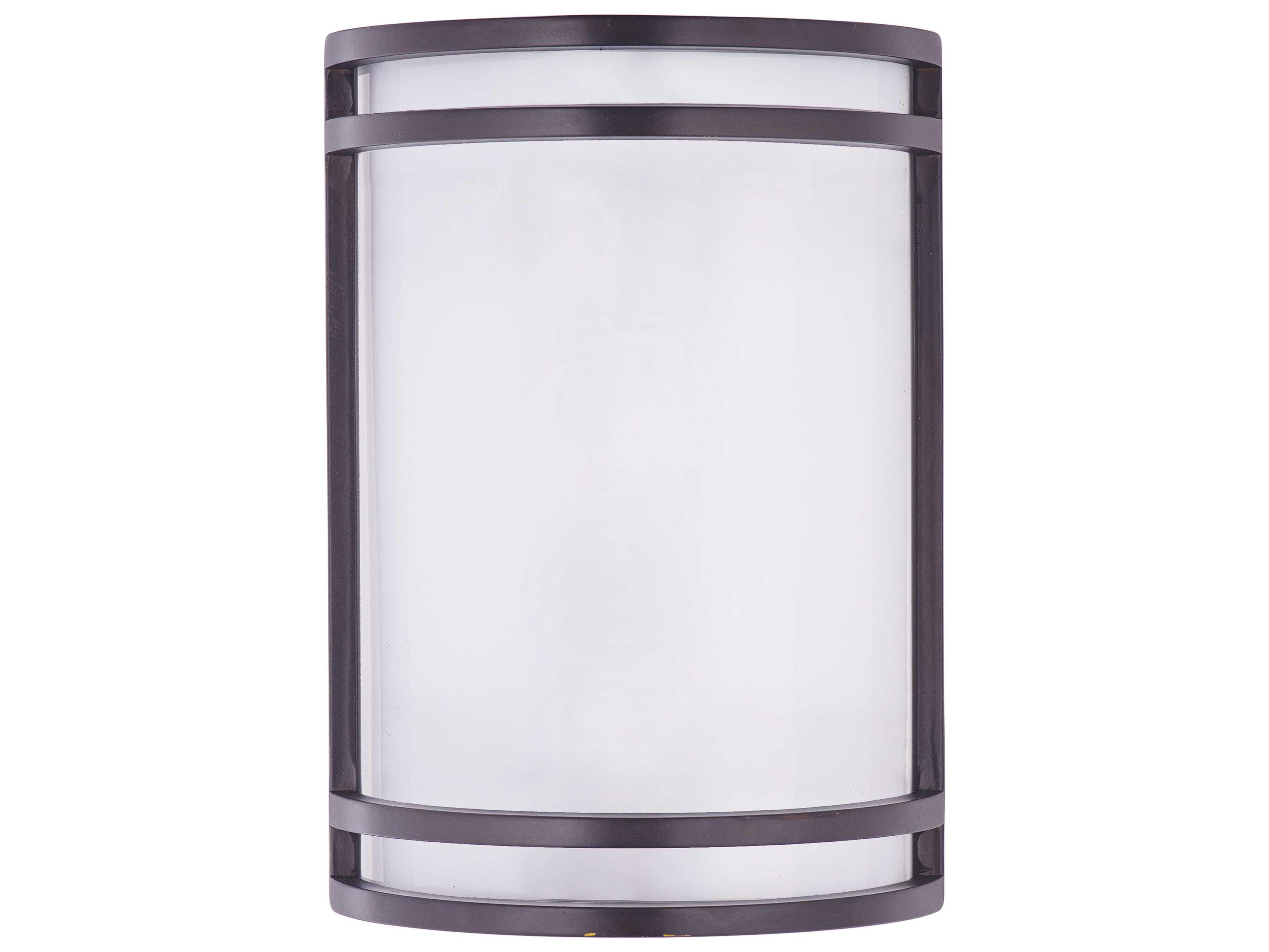 Bronze Glass LED Wall Sconce