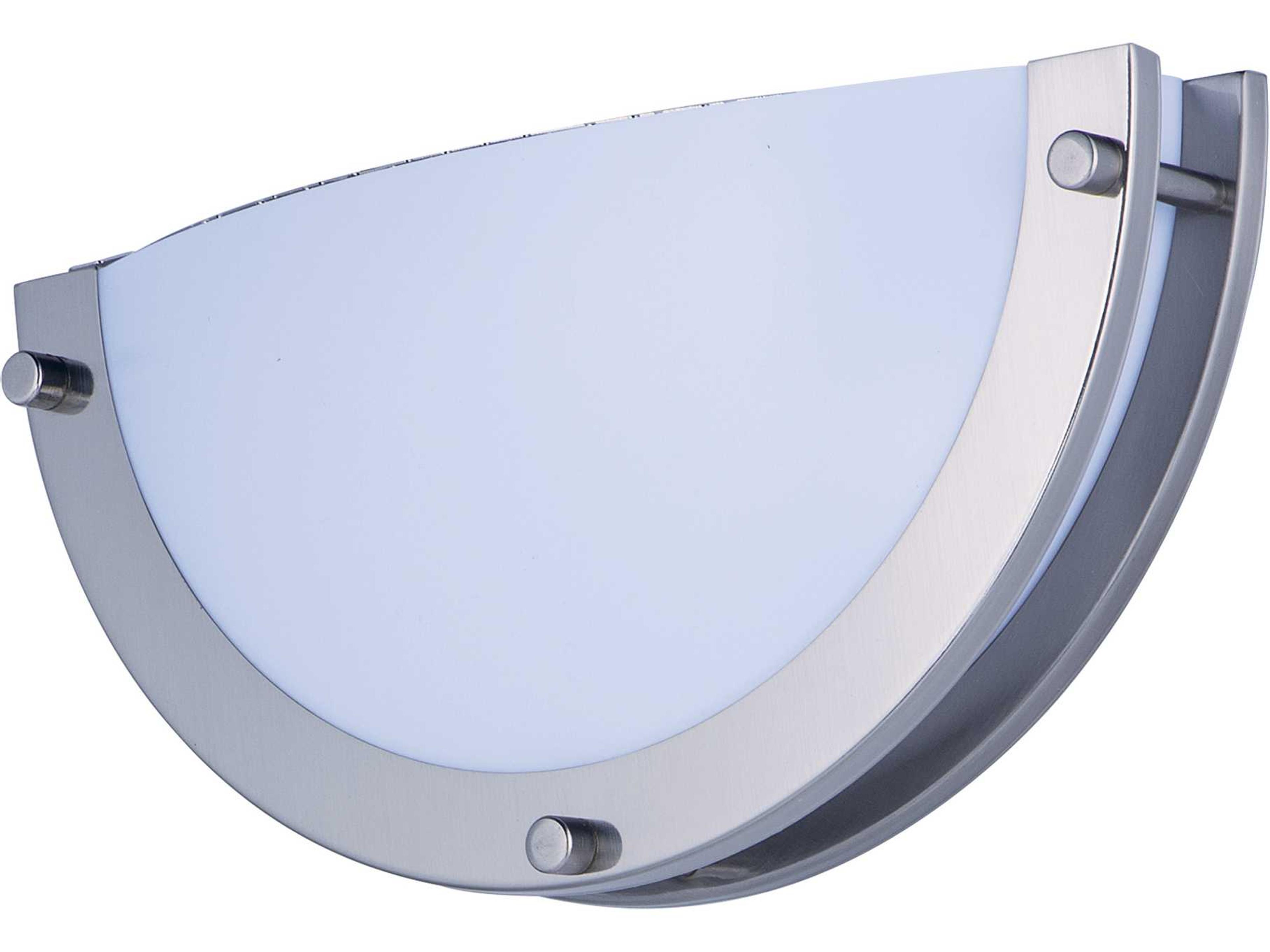 Linear Satin Nickel Glass LED Wall Sconce