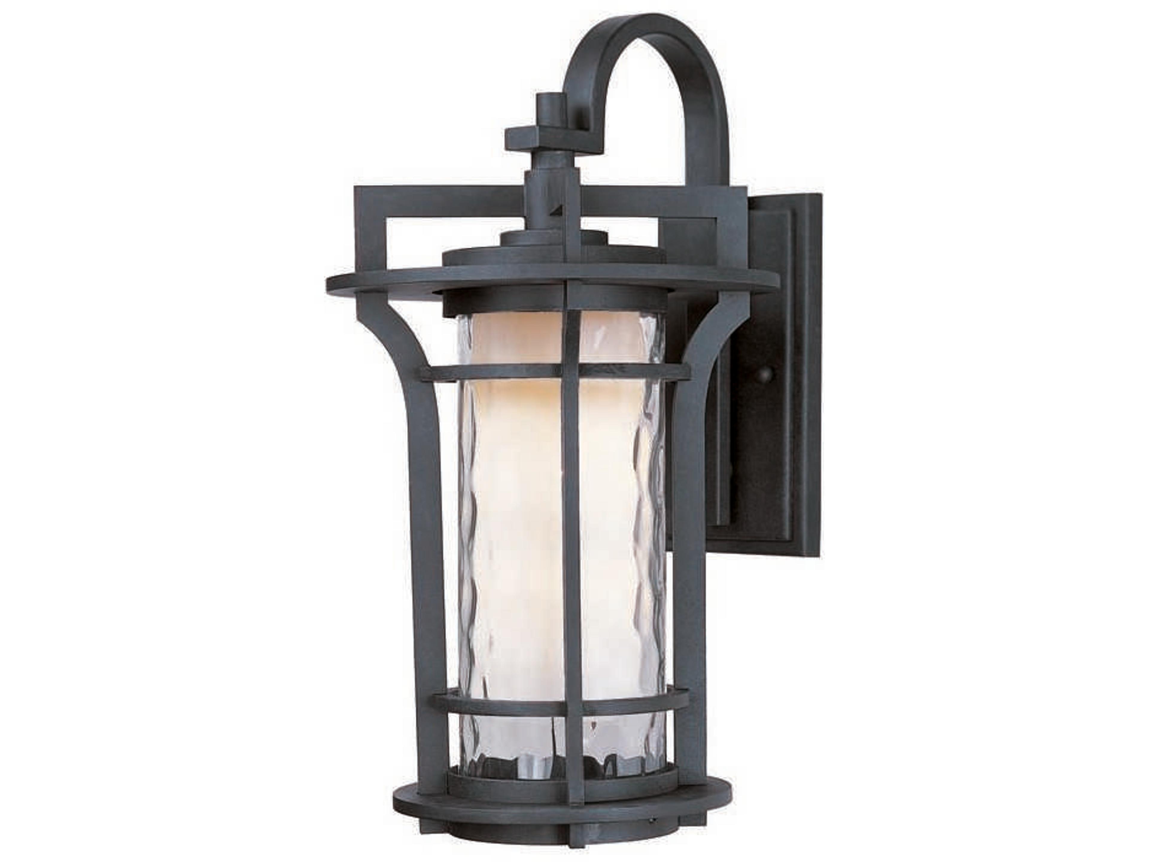 Oakville & Water Glass Incandescent Outdoor Wall Light